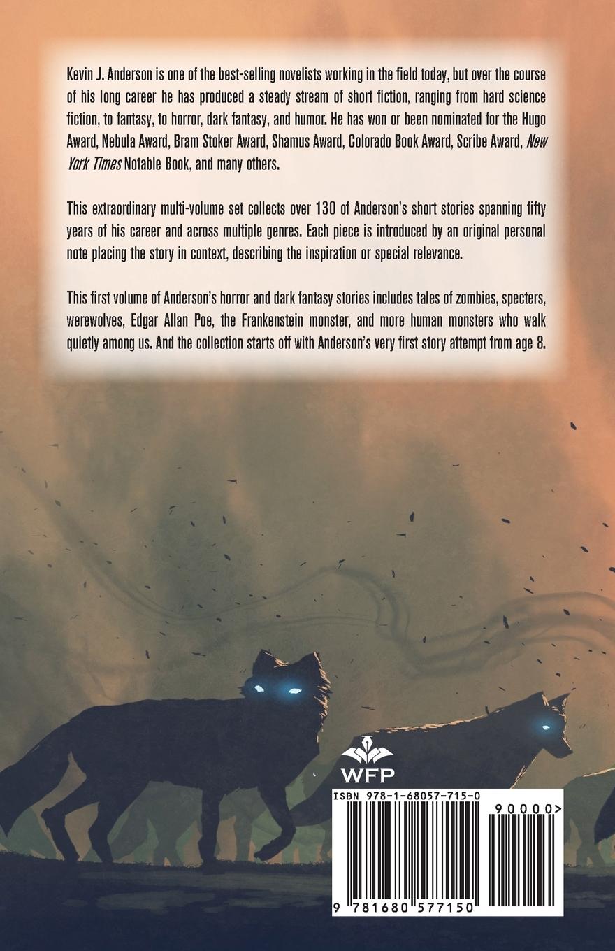 Rückseitencover Horror and Dark Fantasy Stories Volume 1