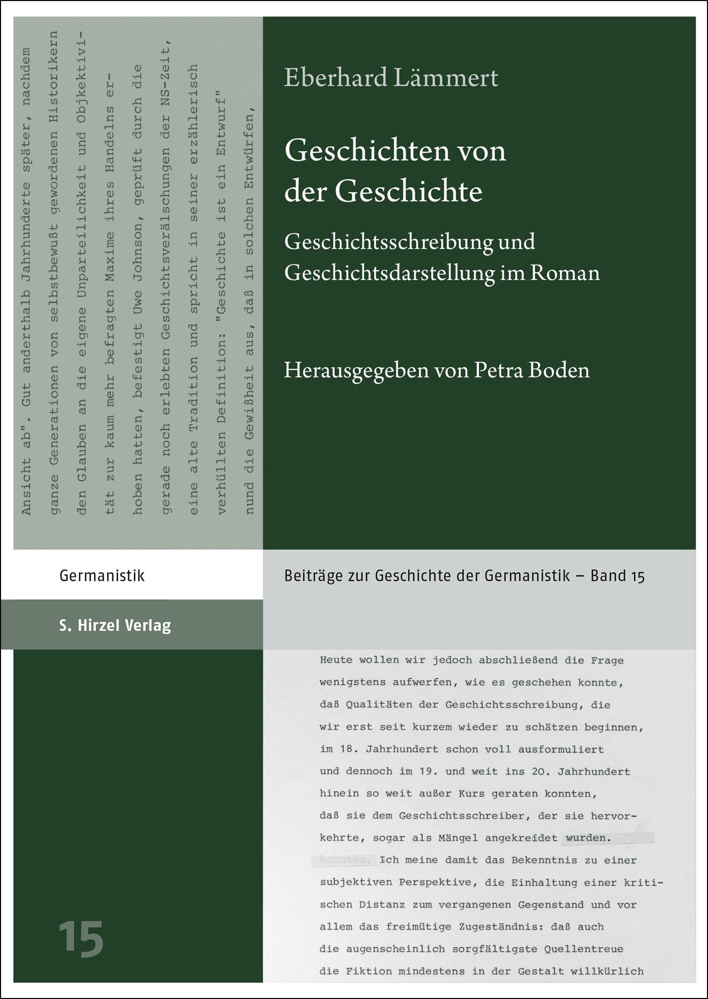 Vorderes Coverbild Geschichten von der Geschichte