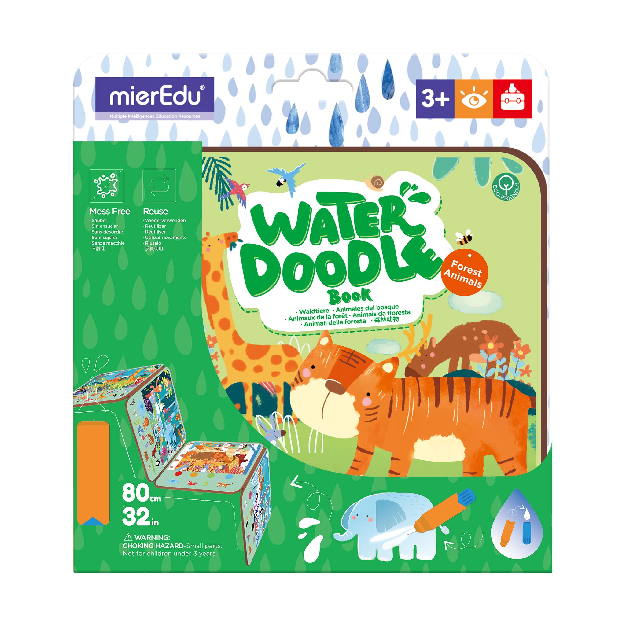 Vorderes Coverbild Magisches Wassermalbuch - Waldtiere