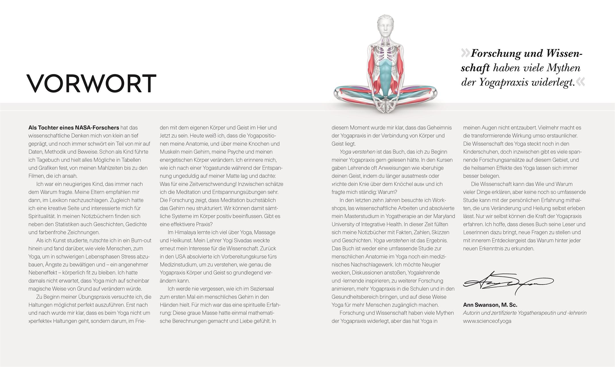 Beispielinhalt (Bild) Yoga verstehen - Die Anatomie der Yoga-Haltungen