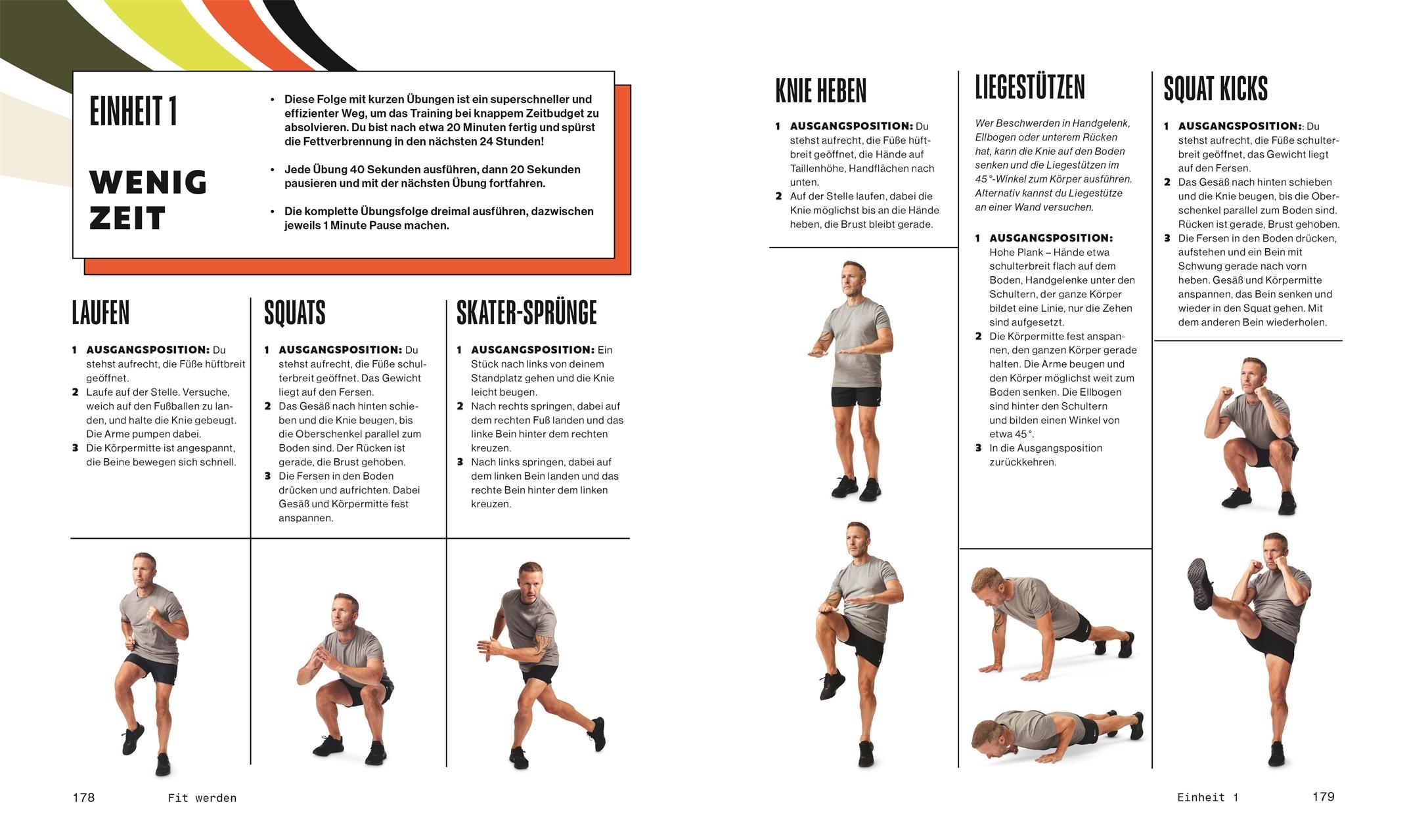 Beispielinhalt (Bild) Iss dich zum Sixpack!