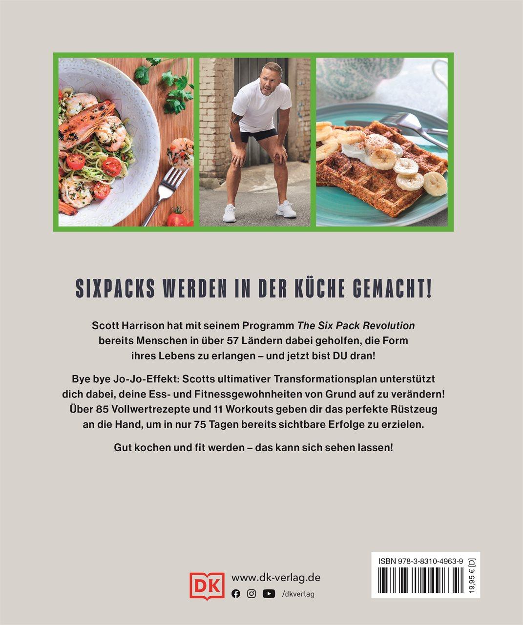 Rückseitencover Iss dich zum Sixpack!