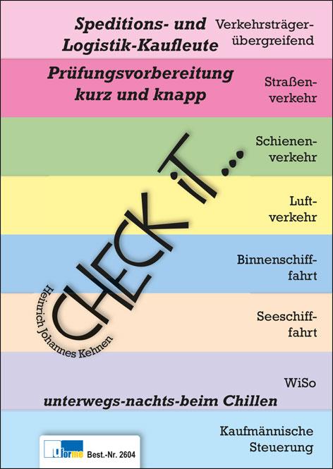 Vorderes Coverbild Check iT - Spedition und Logistik