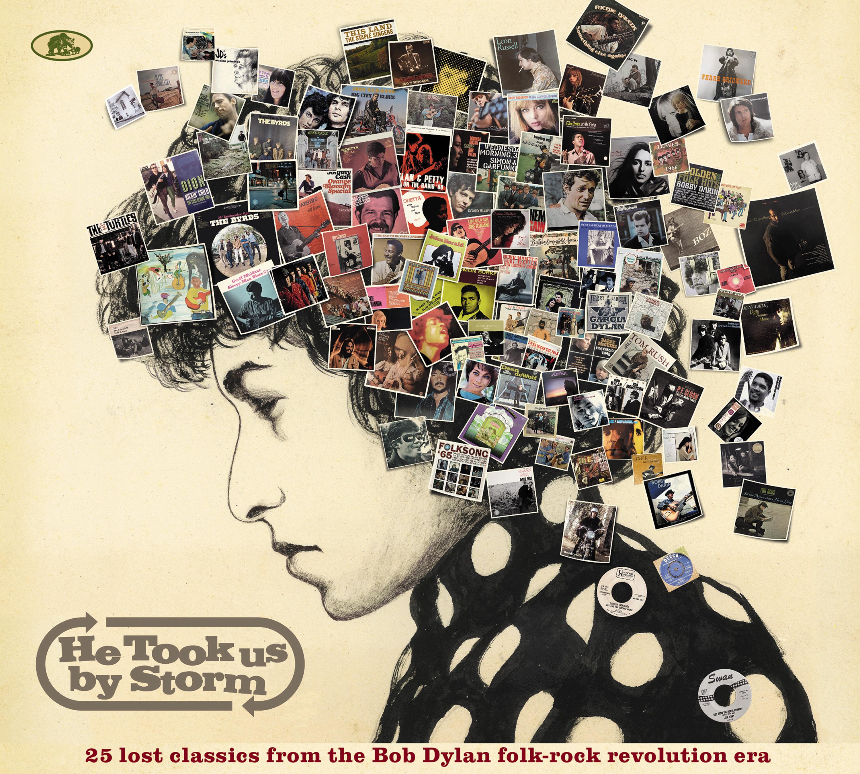 Vorderes Coverbild He Took Us By Storm - 25 Lost Classics from the Bob Dylan Folk-Rock Revolution Era