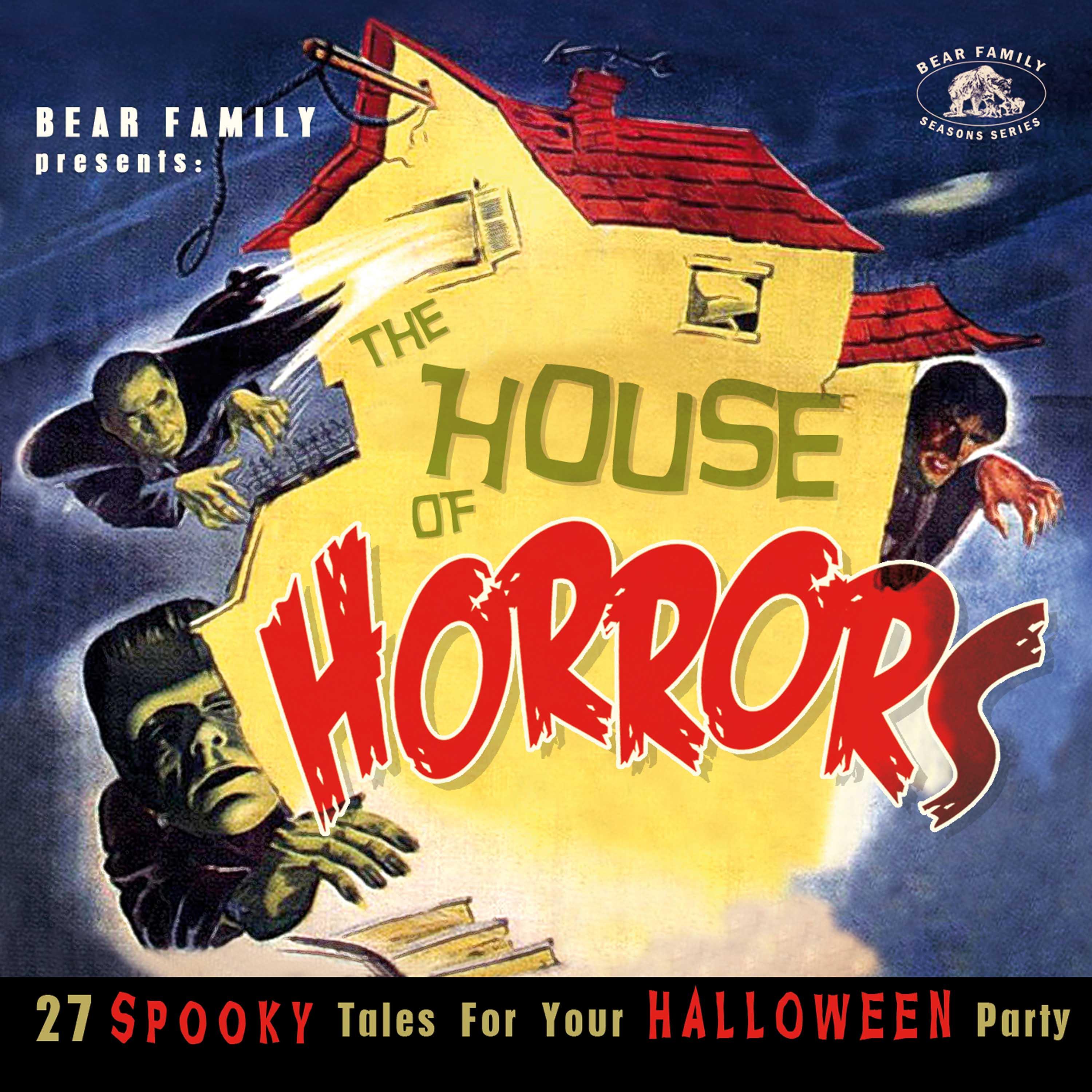 Vorderes Coverbild The House Of Horrors - 27 Spooky Tales For Your Halloween Party