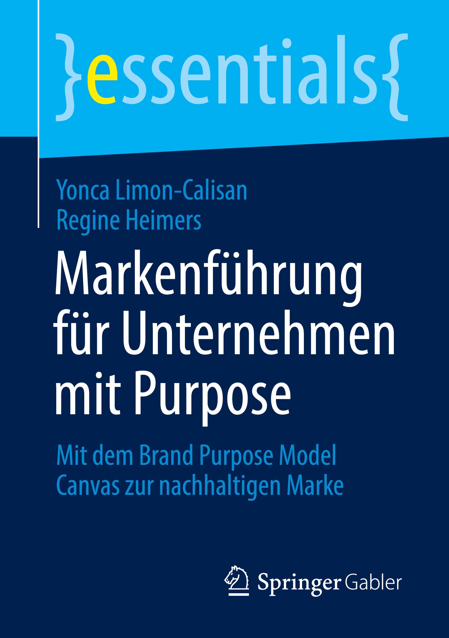 Vorderes Coverbild Markenführung für Unternehmen mit Purpose