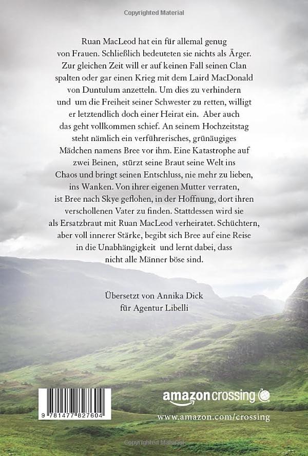 Rückseitencover Glühende Herzen in den Highlands