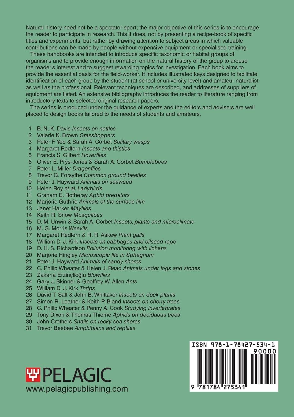 Rückseitencover Insects, plants and microclimate