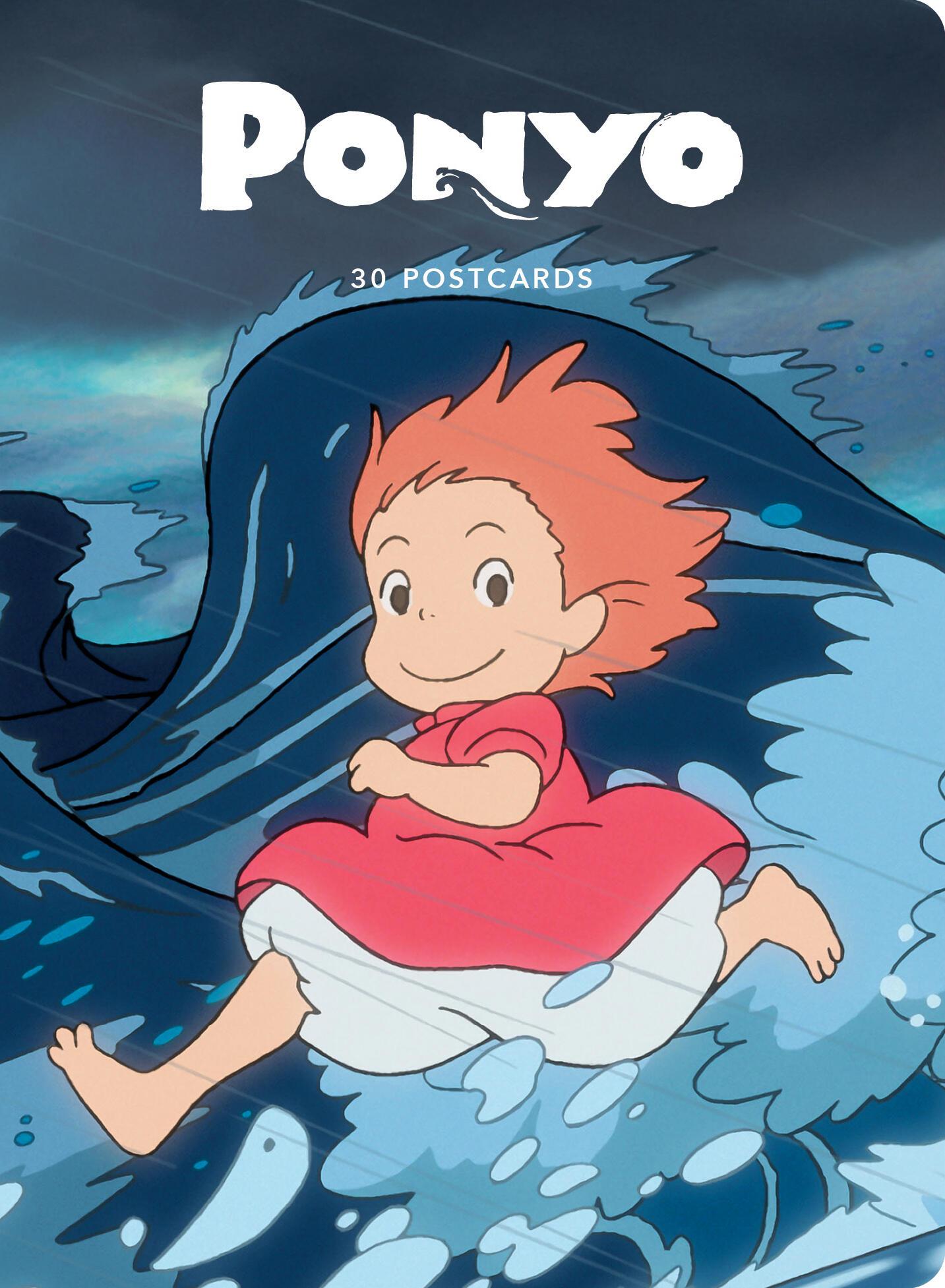 Vorderes Coverbild Studio Ghibli Ponyo: 30 Postcards