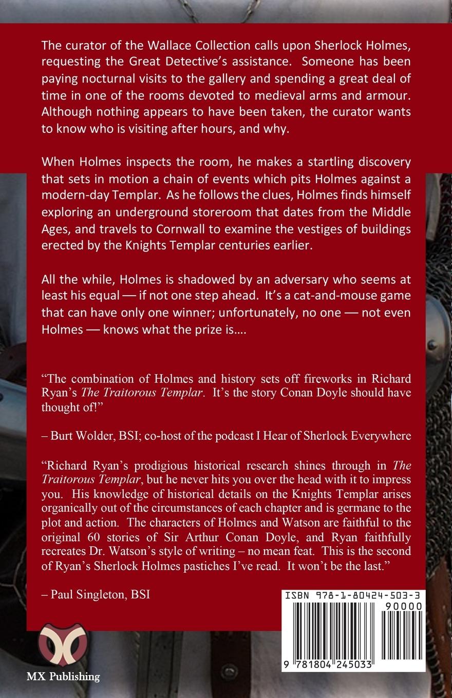 Rückseitencover The Traitorous Templar