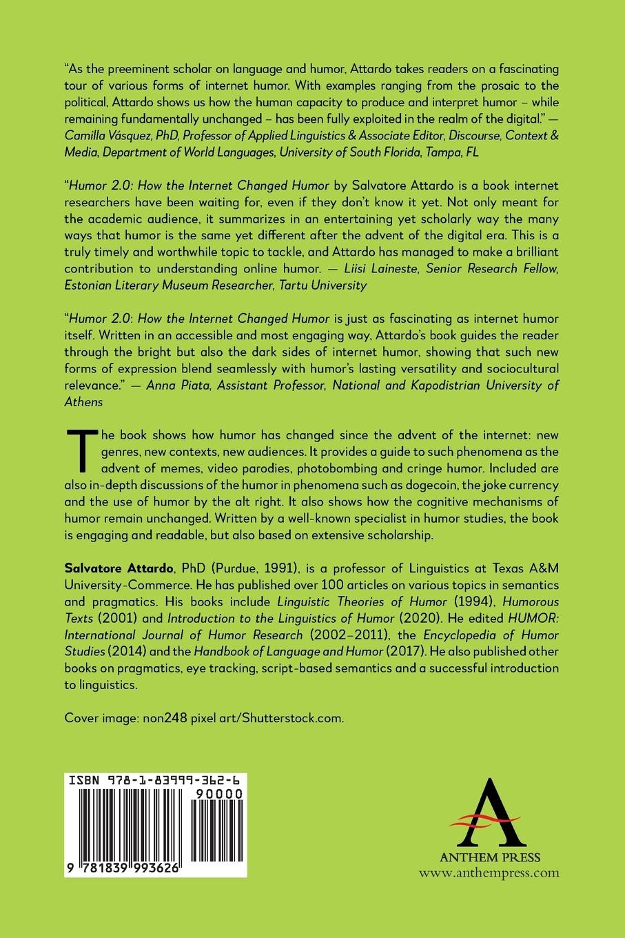 Rückseitencover Humor 2.0