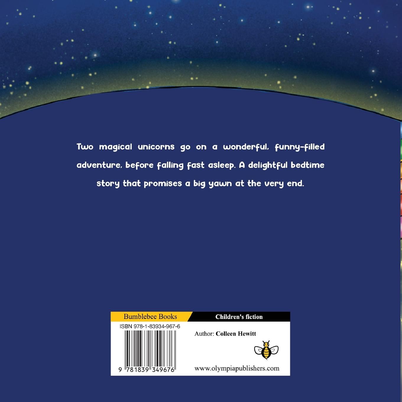 Rückseitencover A Bedtime Story about Unicorns