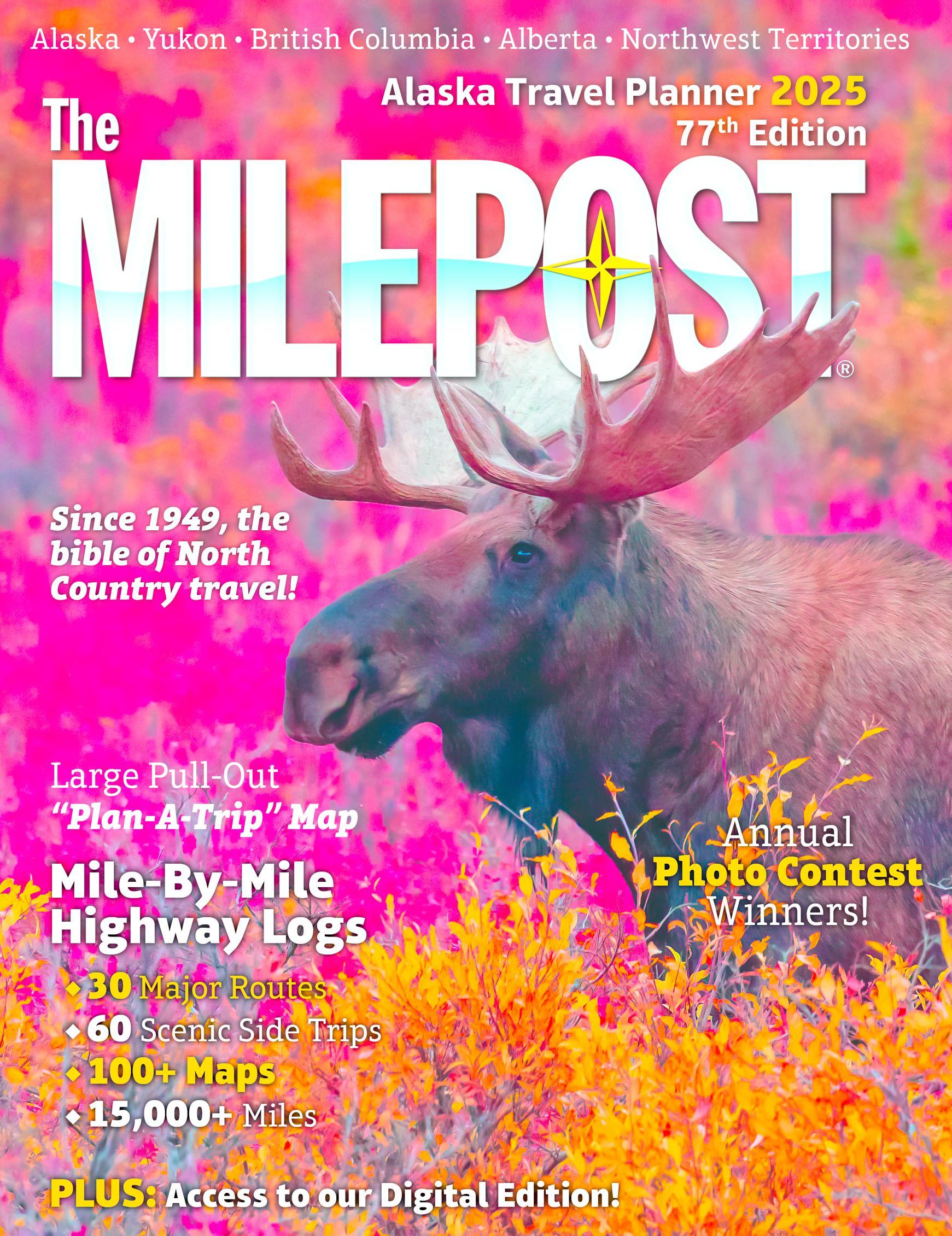 Vorderes Coverbild The Milepost 2025