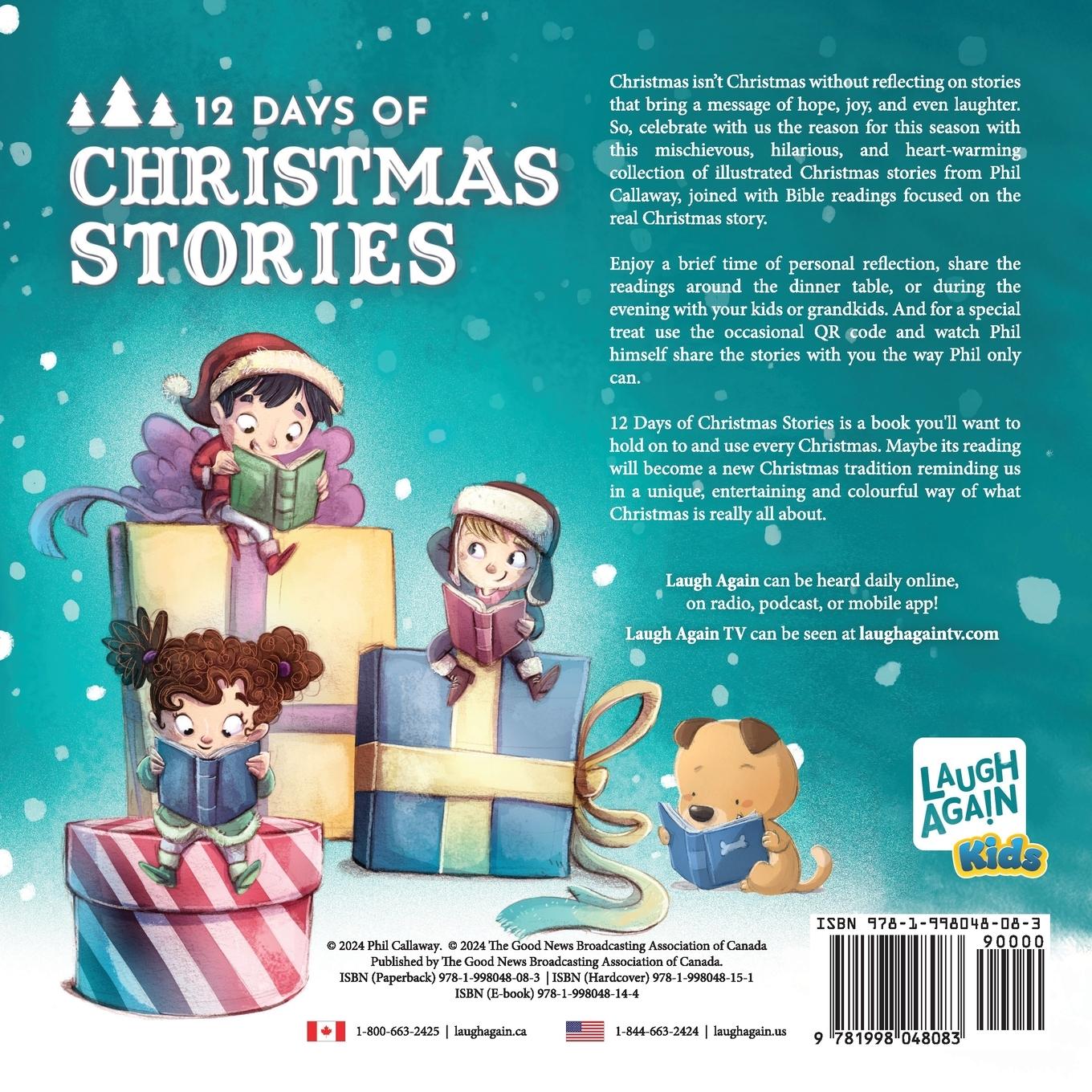 Rückseitencover 12 Days of Christmas Stories