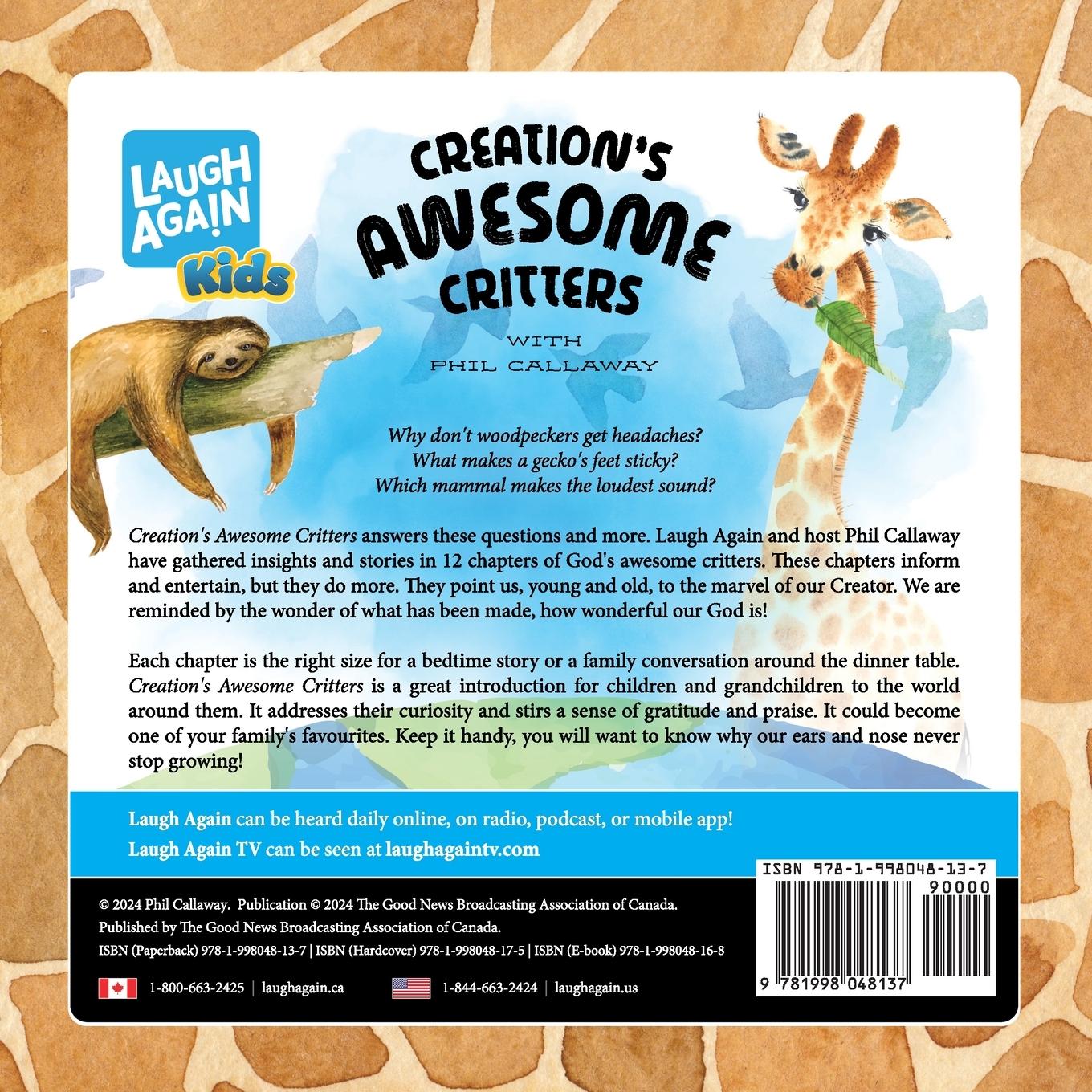 Rückseitencover Creation's Awesome Critters