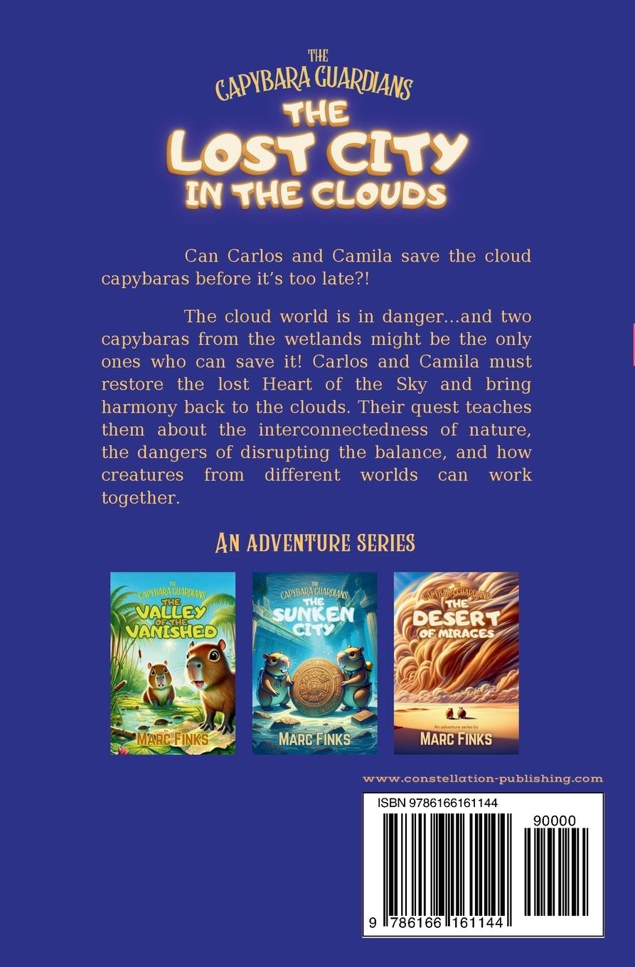 Rückseitencover The Capybara Guardians, Book 3