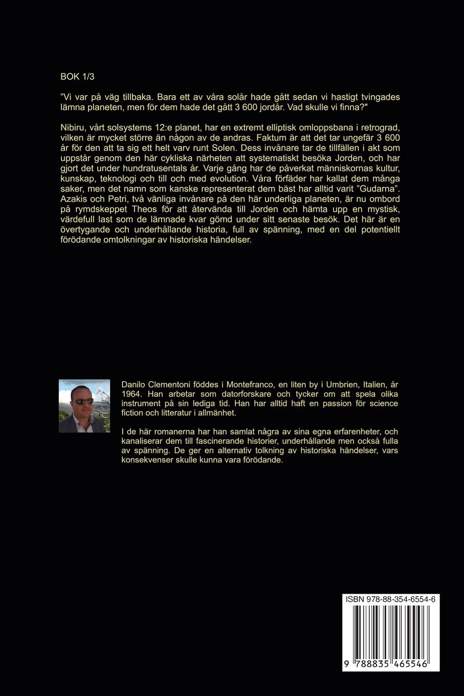 Rückseitencover Åter Till Jorden - Azakis Och Petris Äventyr