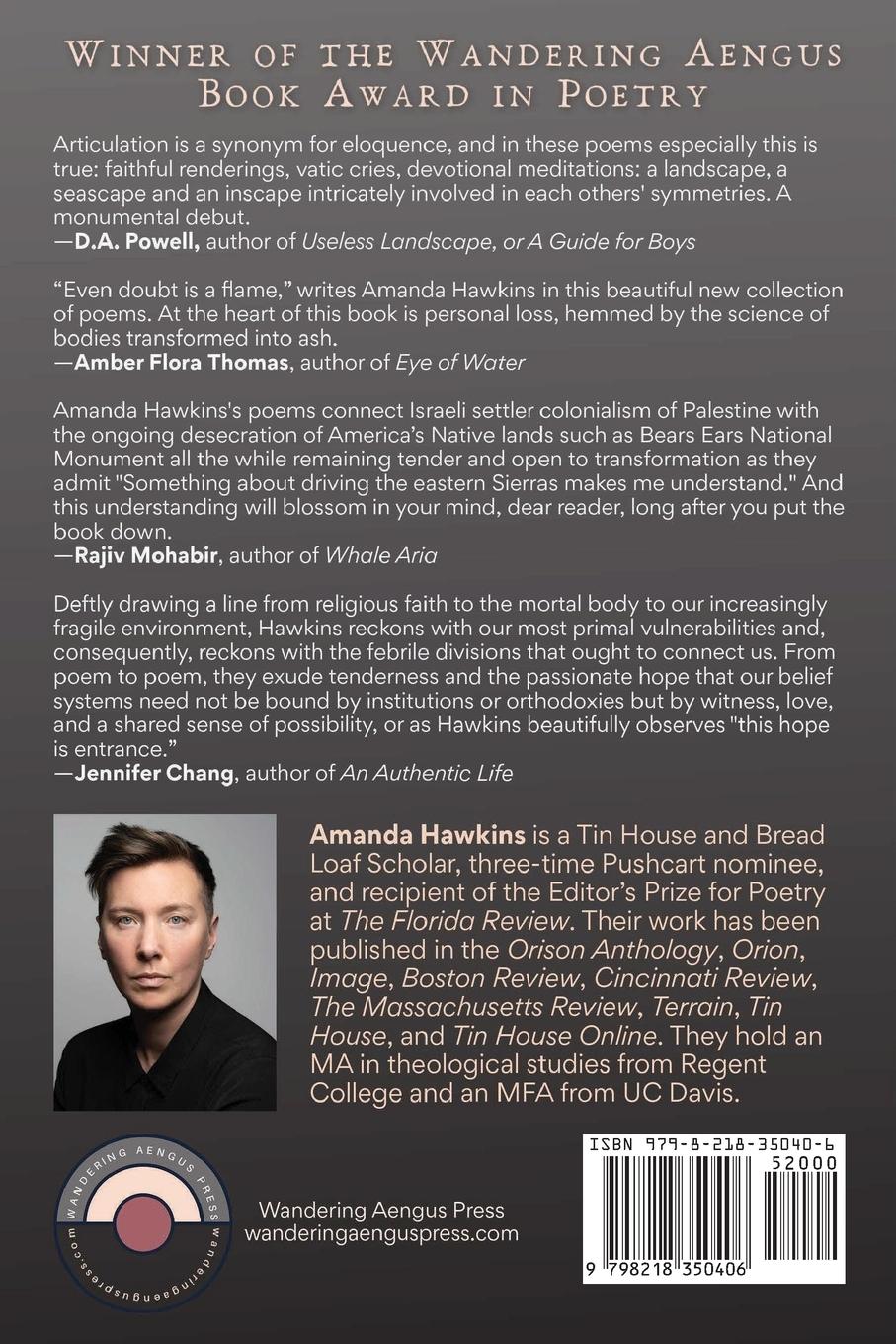 Rückseitencover When I Say the Bones I Mean the Bones