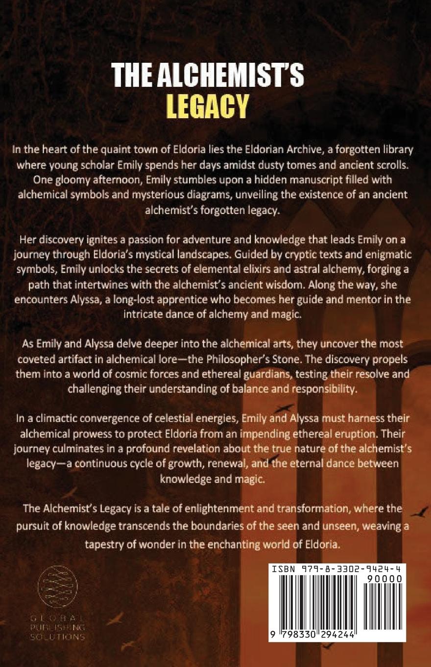 Rückseitencover The Alchemist's Legacy