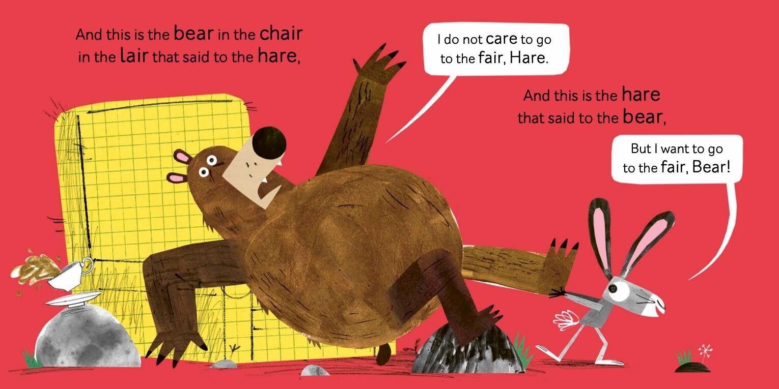 Beispielinhalt (Bild) The Bear and the Hare and the Fair