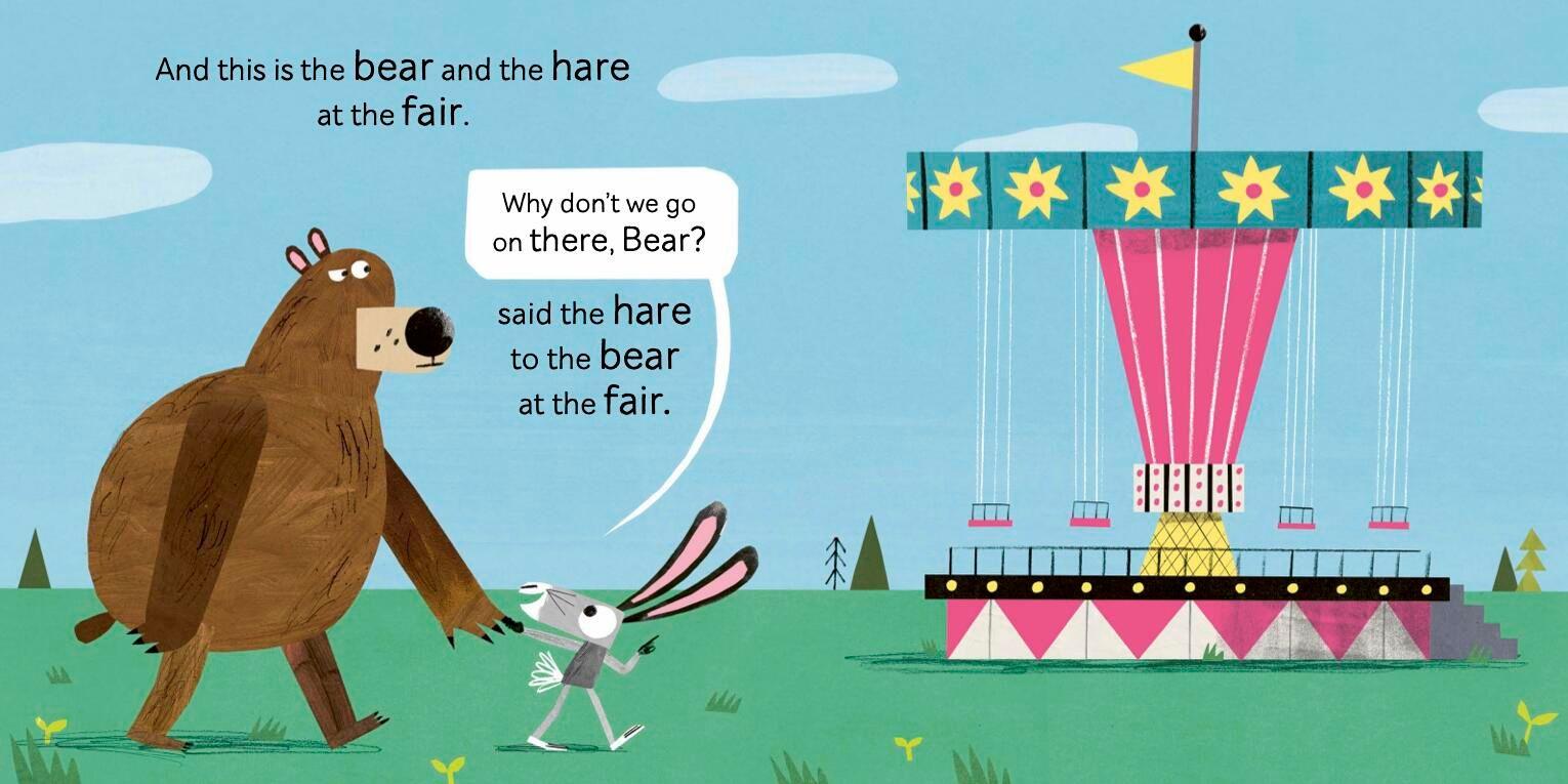 Beispielinhalt (Bild) The Bear and the Hare and the Fair