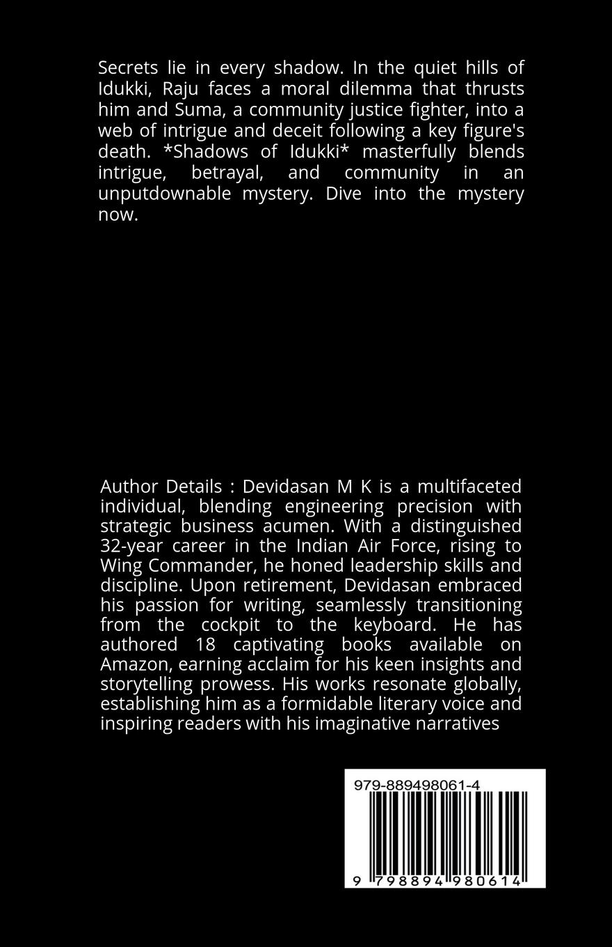 Rückseitencover Shadows of Betrayal