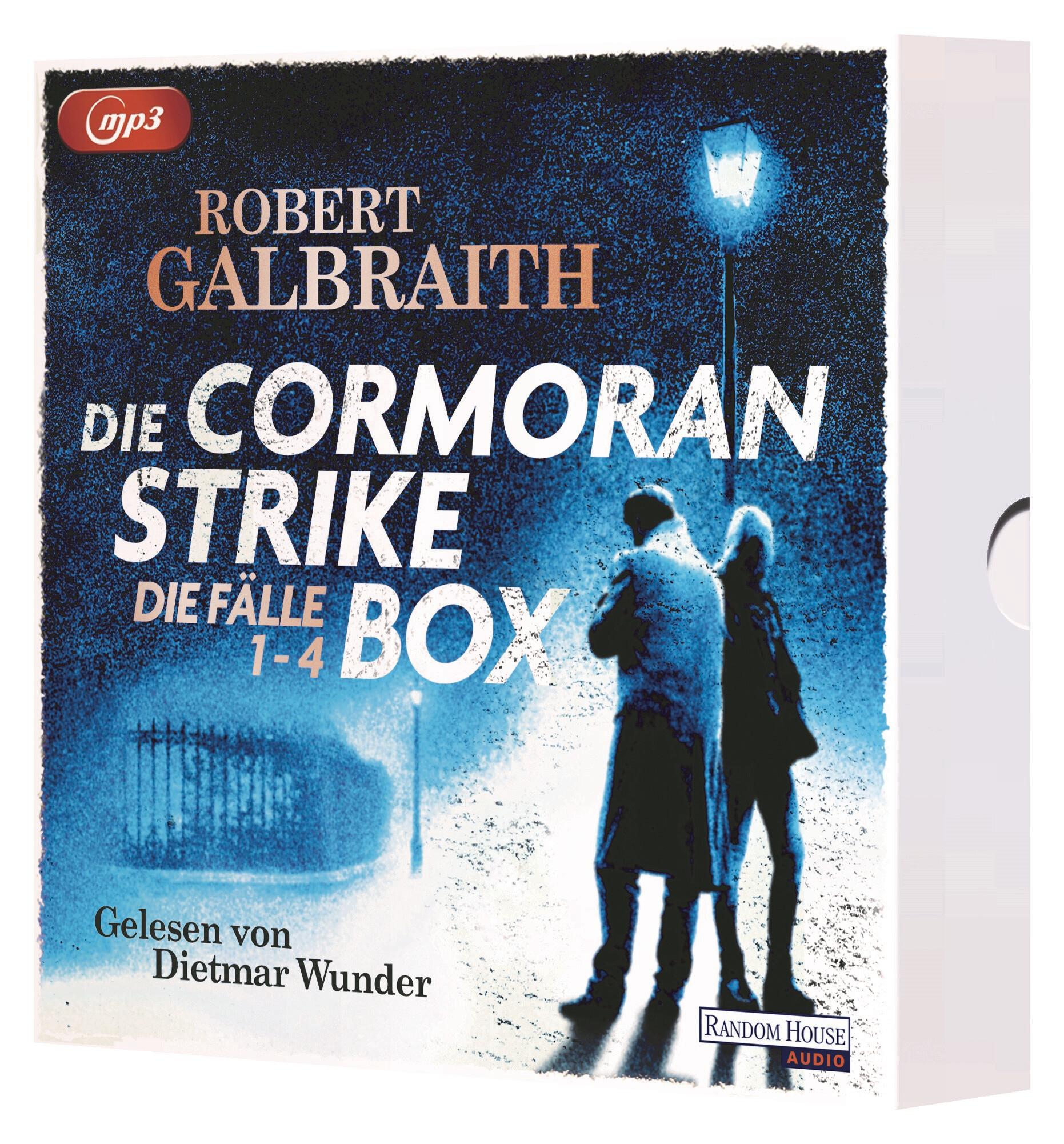 Vorderes Coverbild Die Cormoran Strike Box