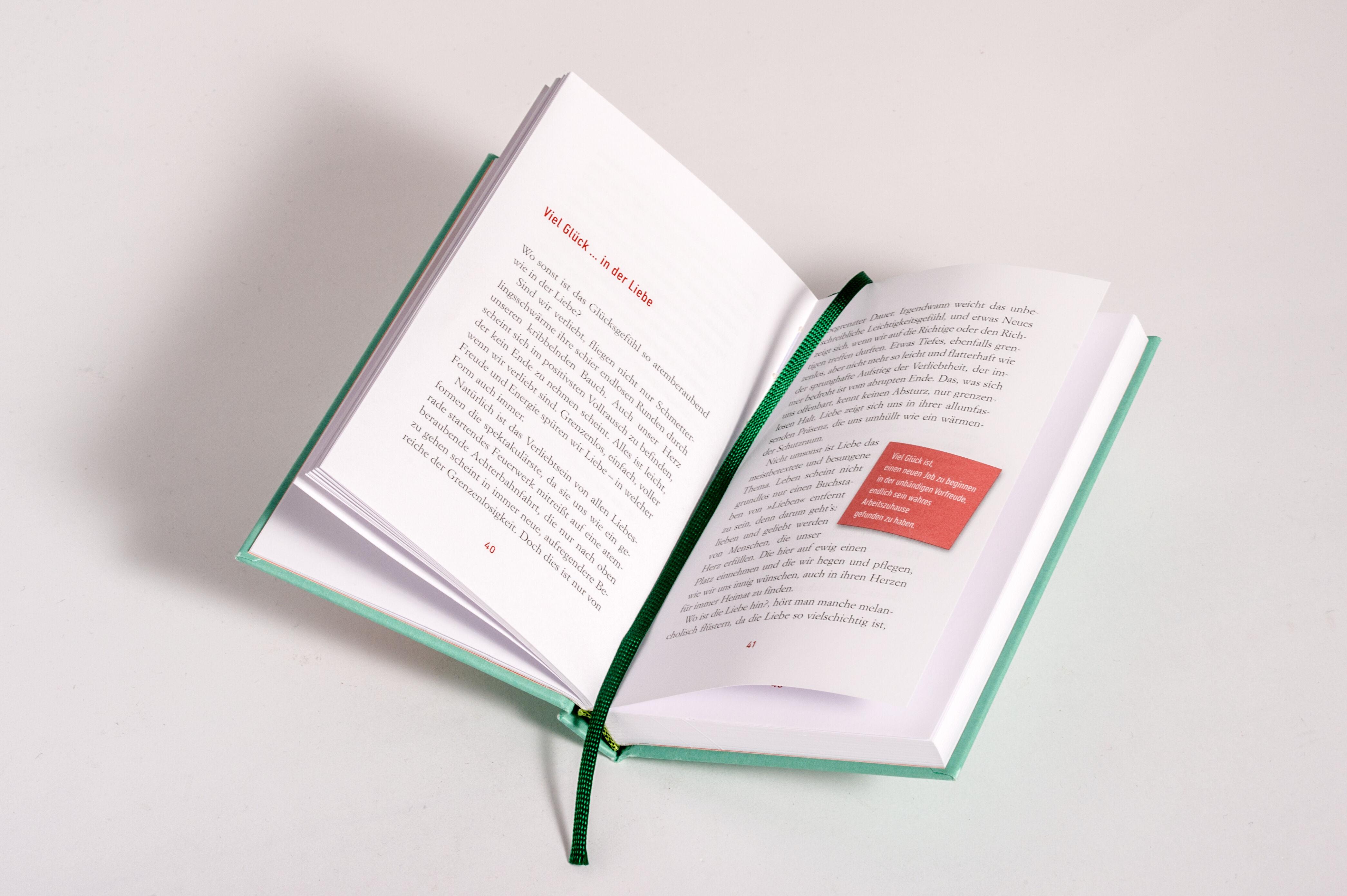 Beispielinhalt (Bild) Was ich dir mal eben sagen wollte: Viel Glück!