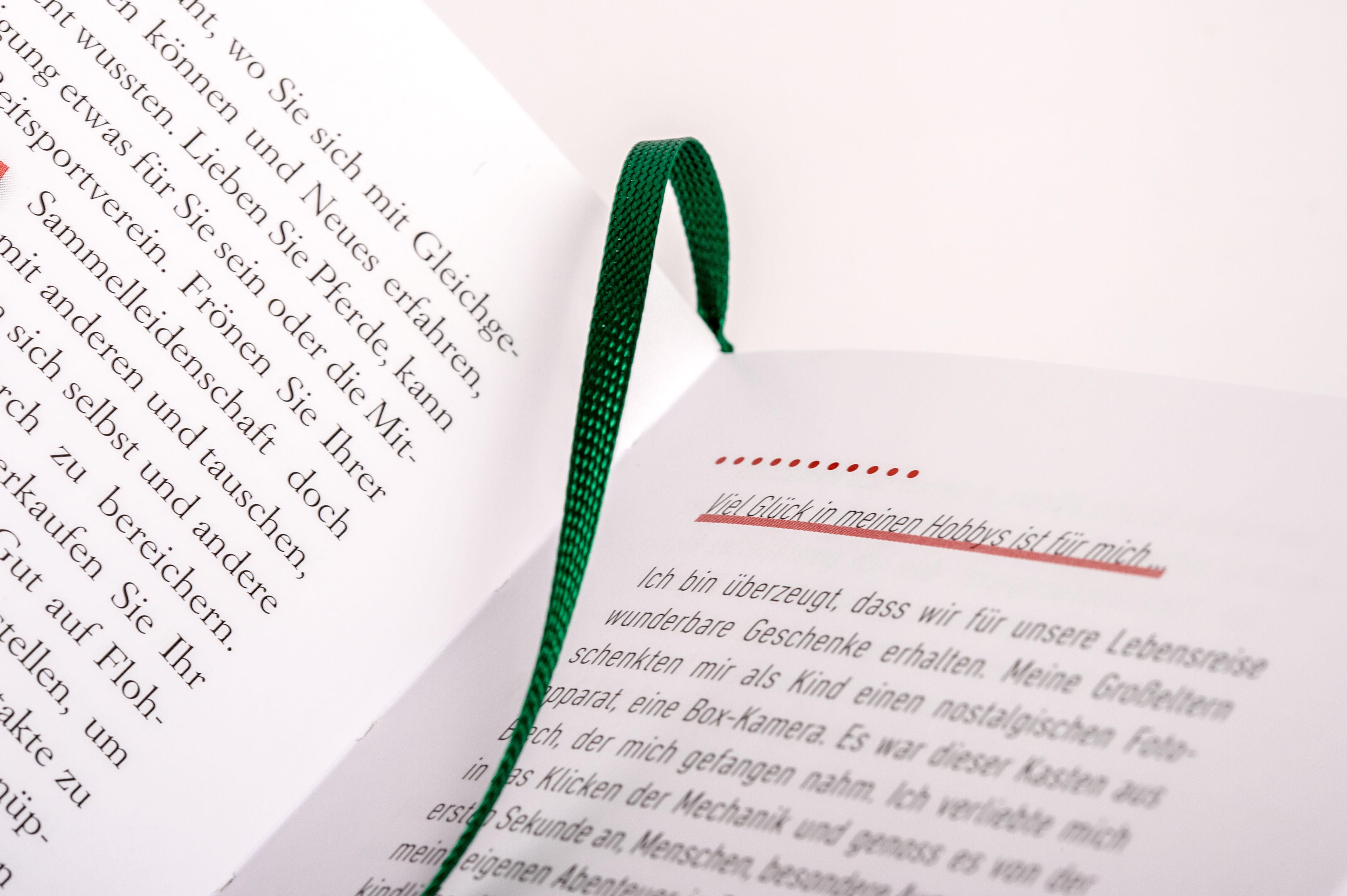 Beispielinhalt (Bild) Was ich dir mal eben sagen wollte: Viel Glück!