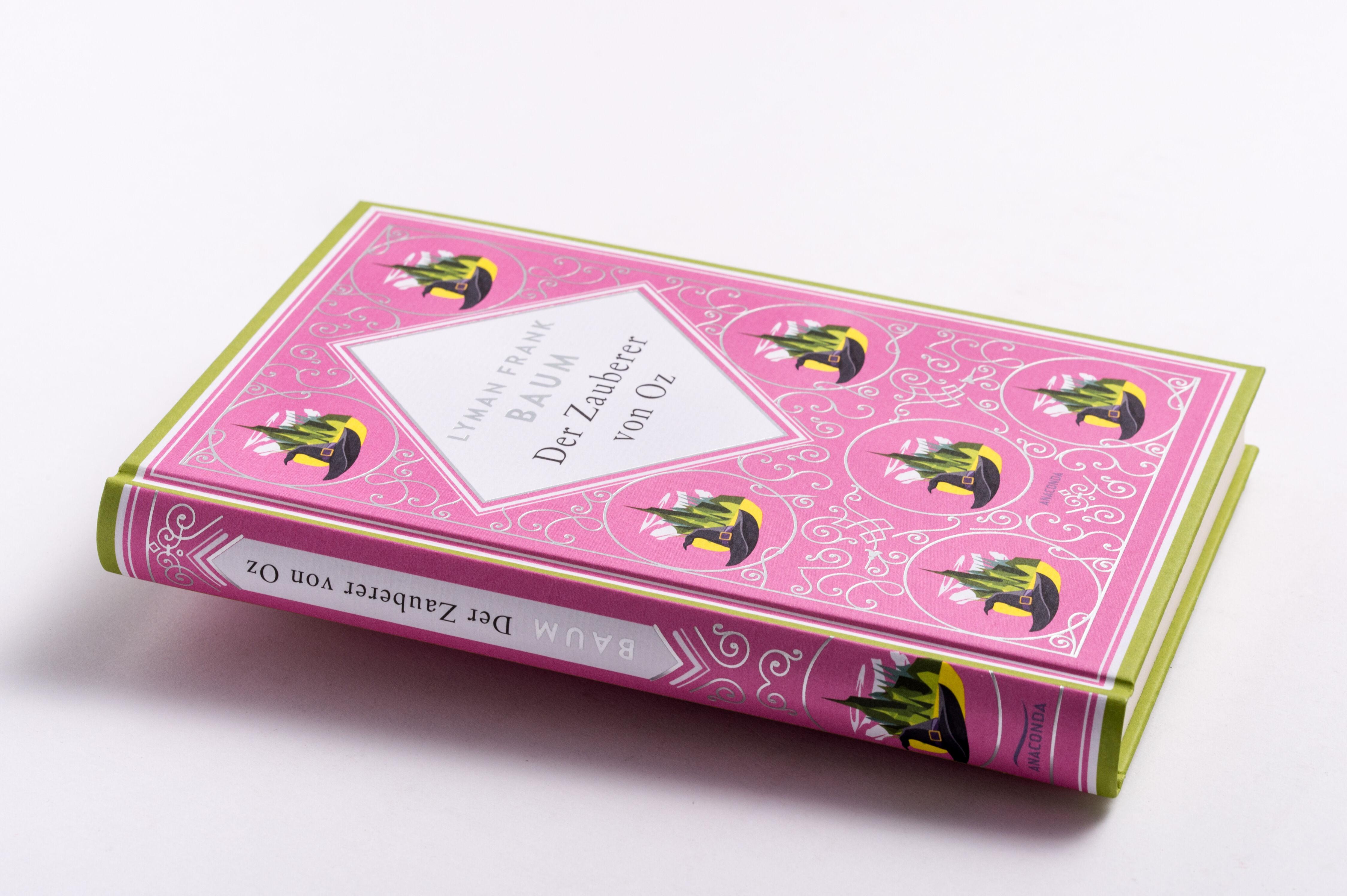 Beispielinhalt (Bild) Der Zauberer von Oz. Schmuckausgabe mit Silberprägung