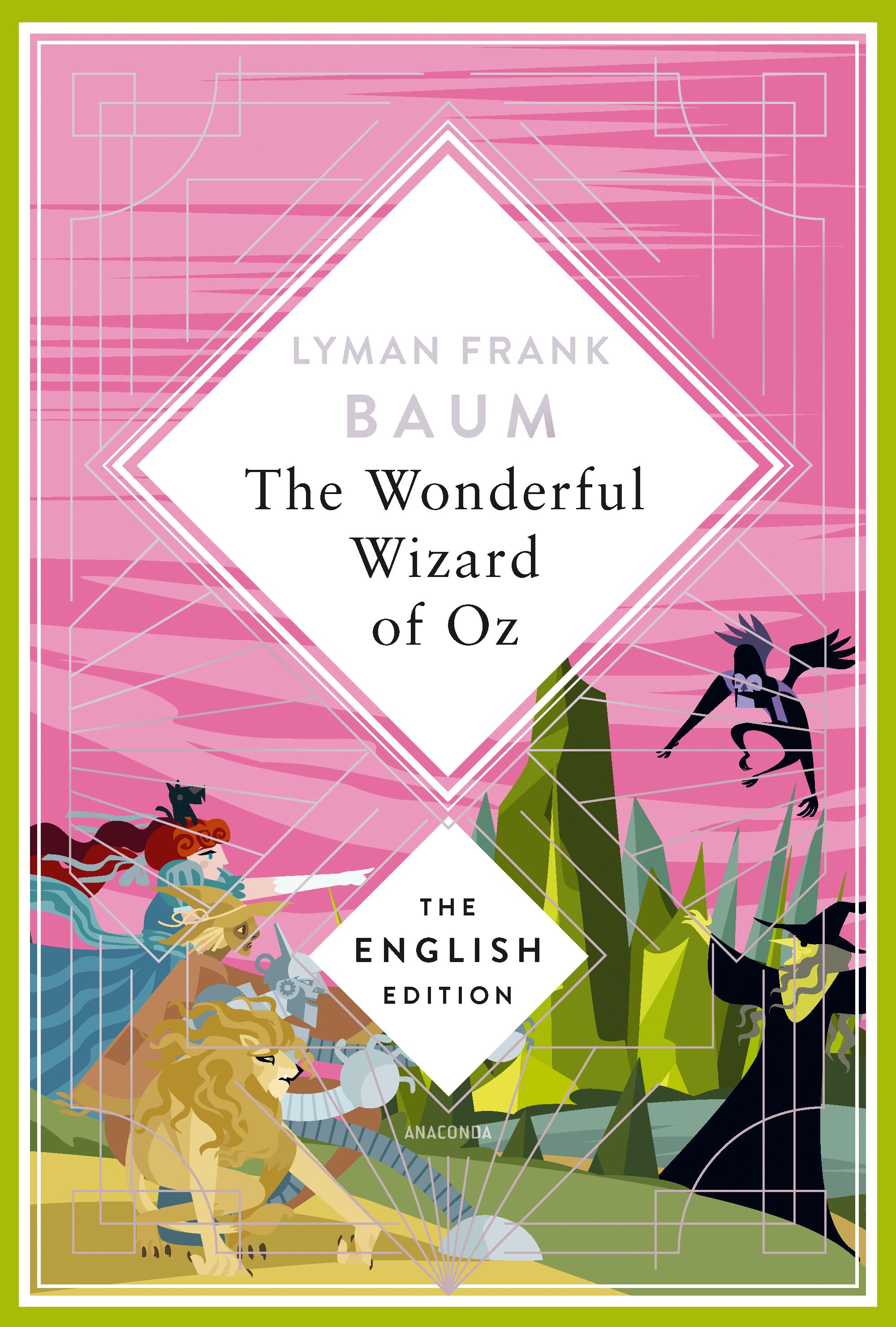 Vorderes Coverbild Baum - The Wizard of Oz. English Edition