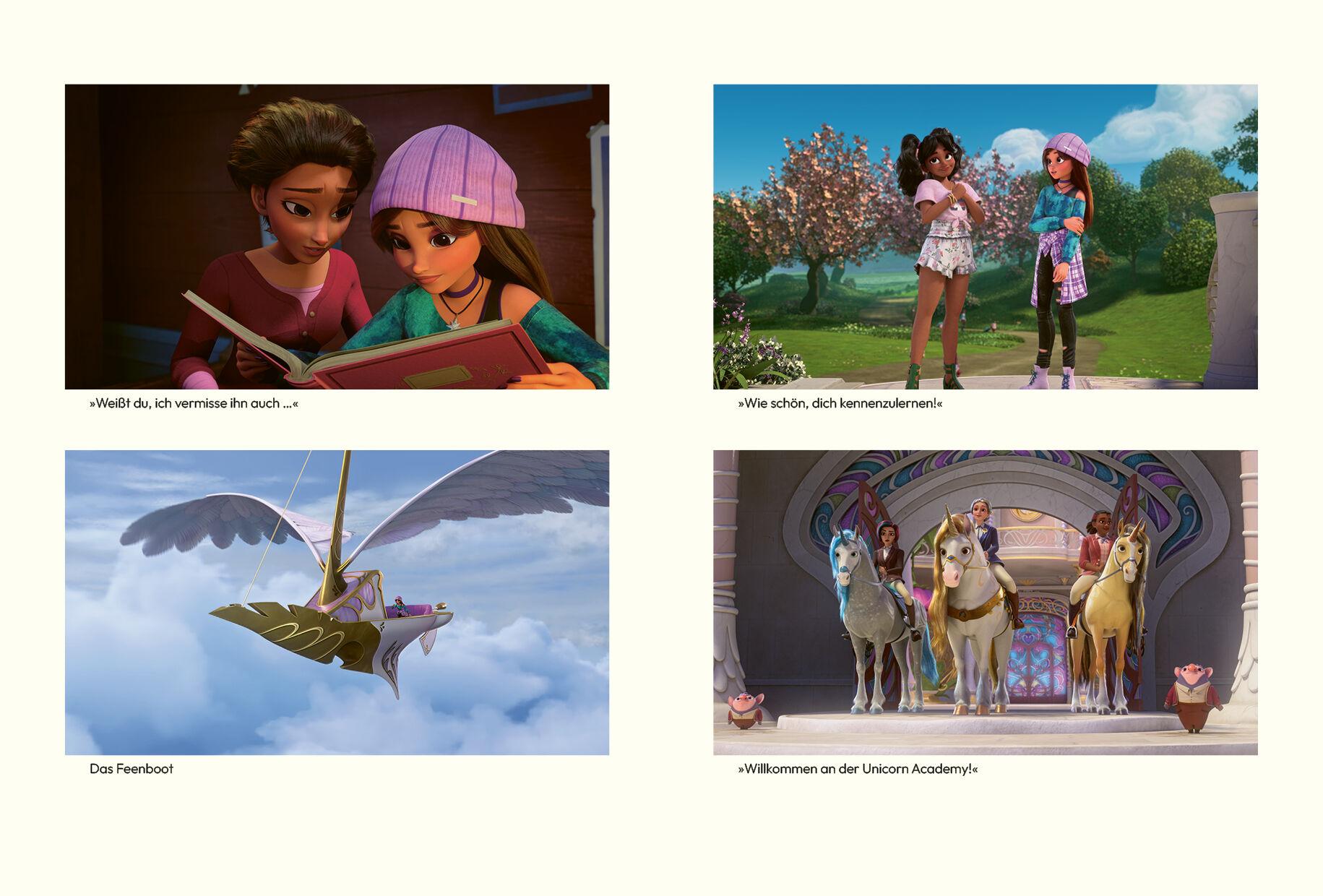 Beispielinhalt (Bild) Unicorn Academy - Sophias Einladung