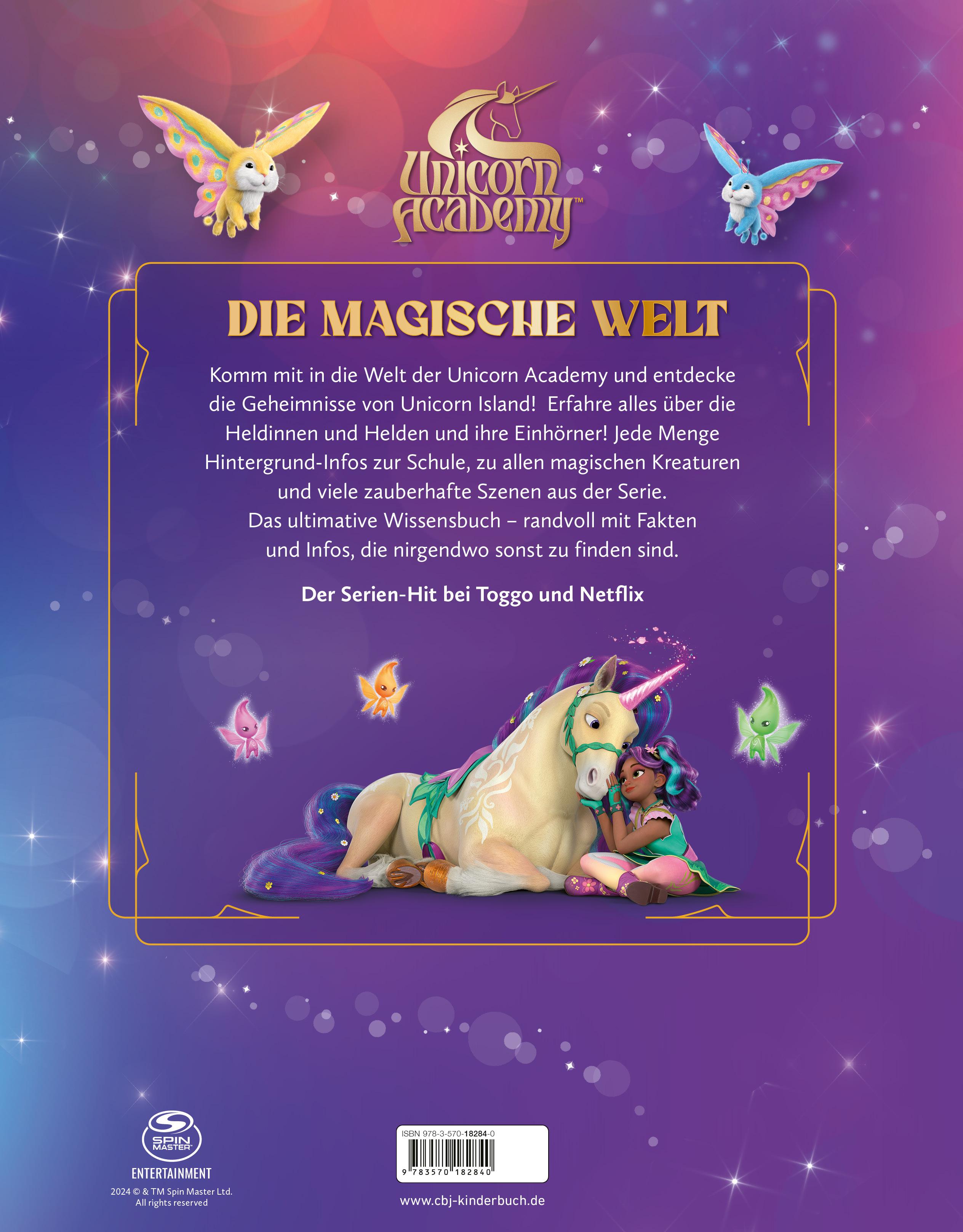 Beispielinhalt (Bild) Unicorn Academy - Das große Fanbuch