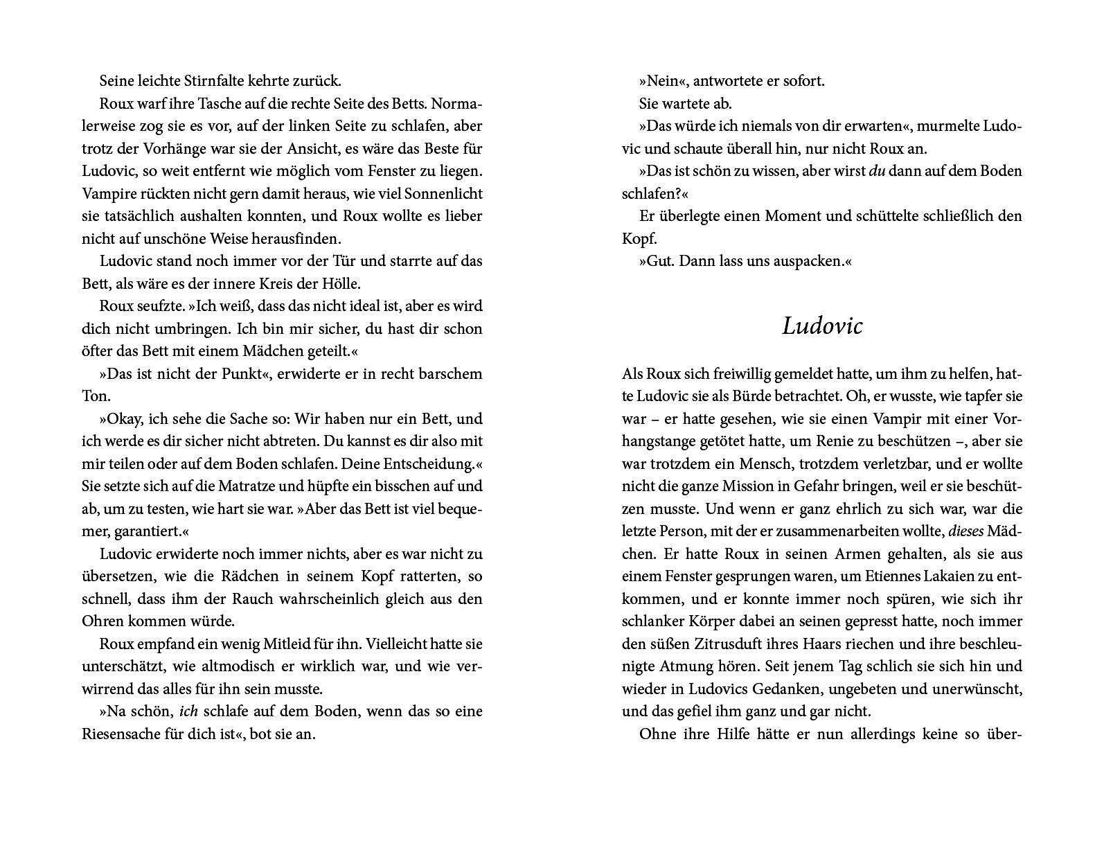 Beispielinhalt (Bild) Belle Morte - Rot wie Verlangen