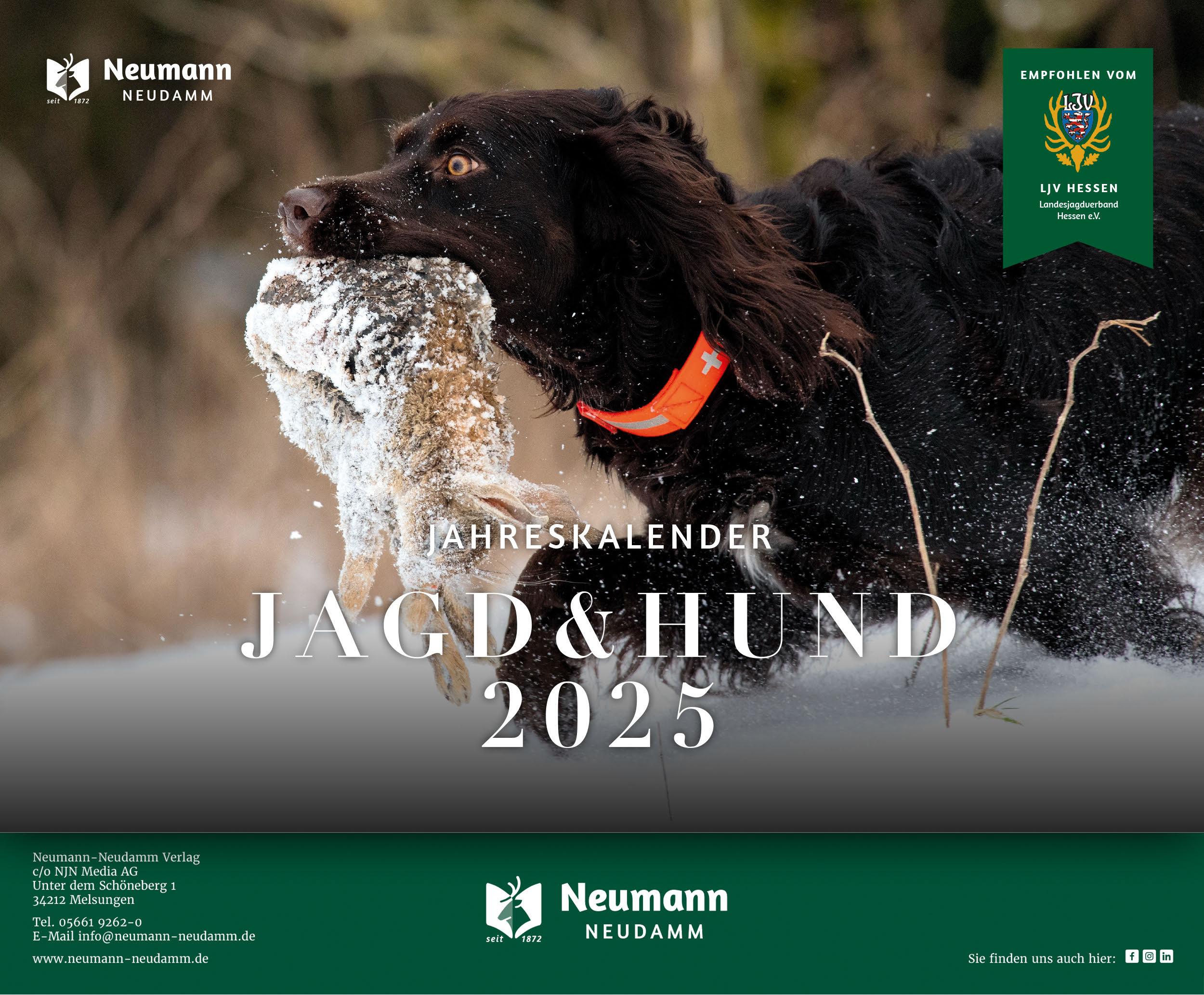 Vorderes Coverbild Jagd & Hund 2025