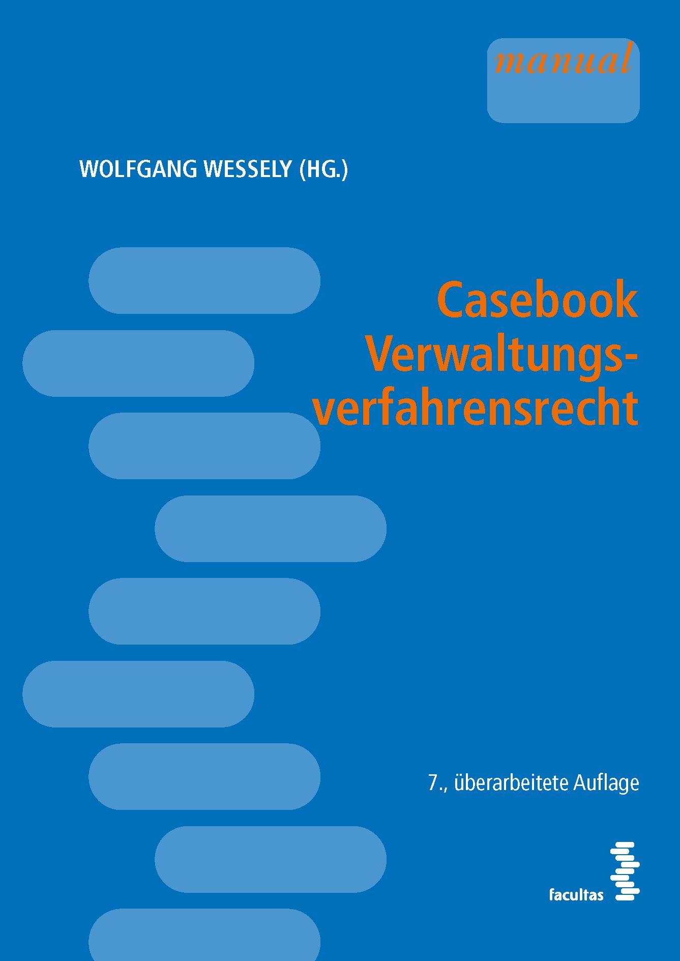 Vorderes Coverbild Casebook Verwaltungsverfahrensrecht