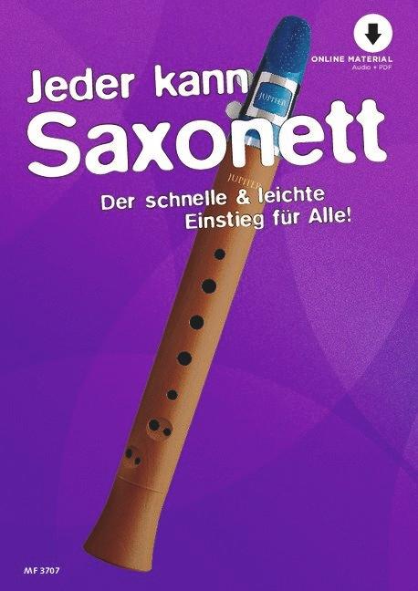 Vorderes Coverbild Jeder kann Saxonett
