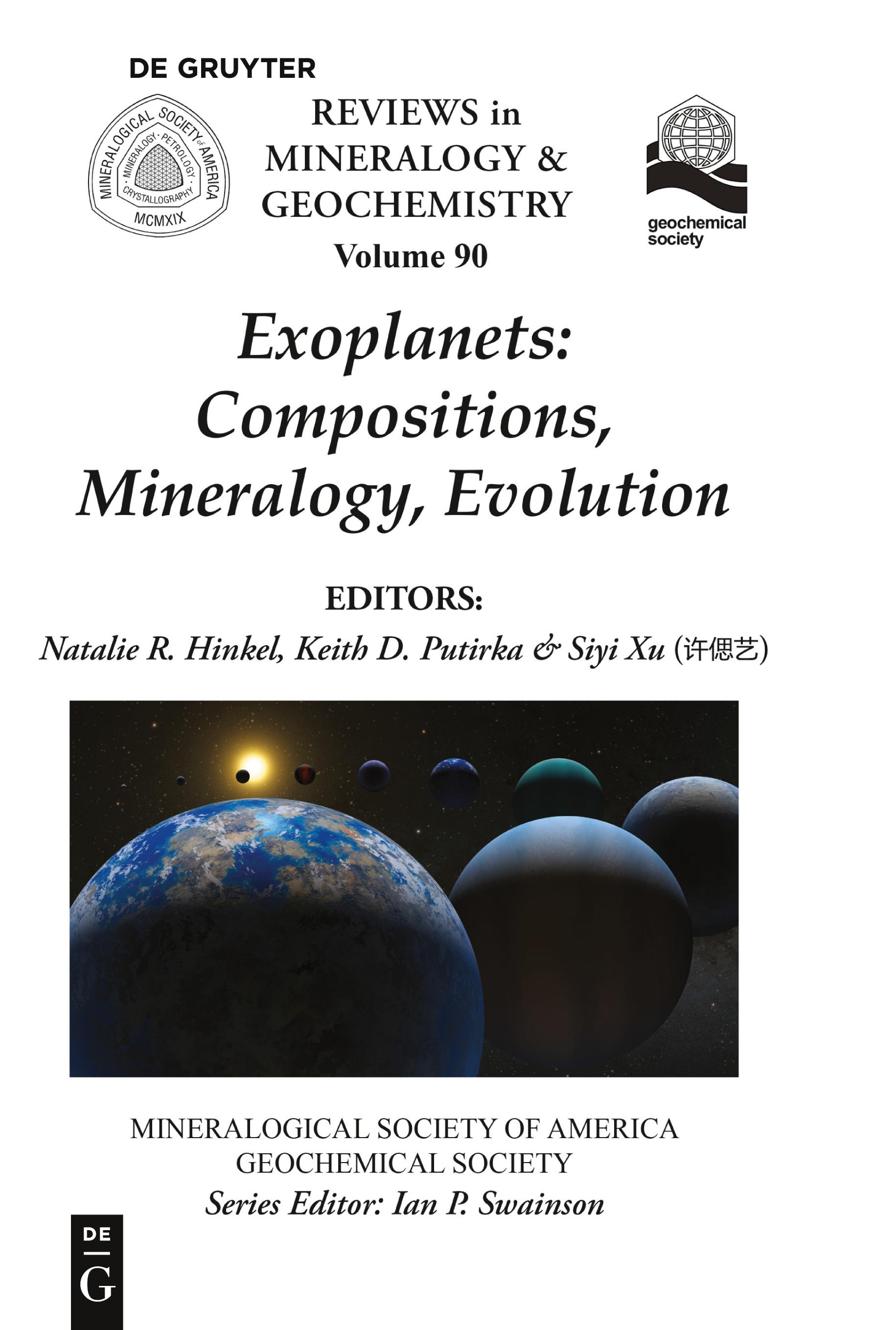 Vorderes Coverbild Exoplanets: Compositions, Mineralogy, Evolution