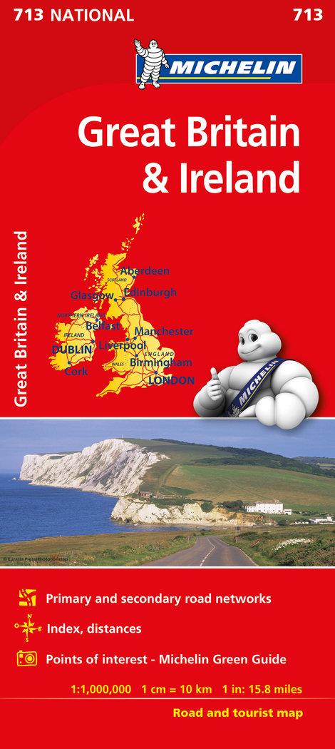 Vorderes Coverbild Michelin Großbritannien / Irland