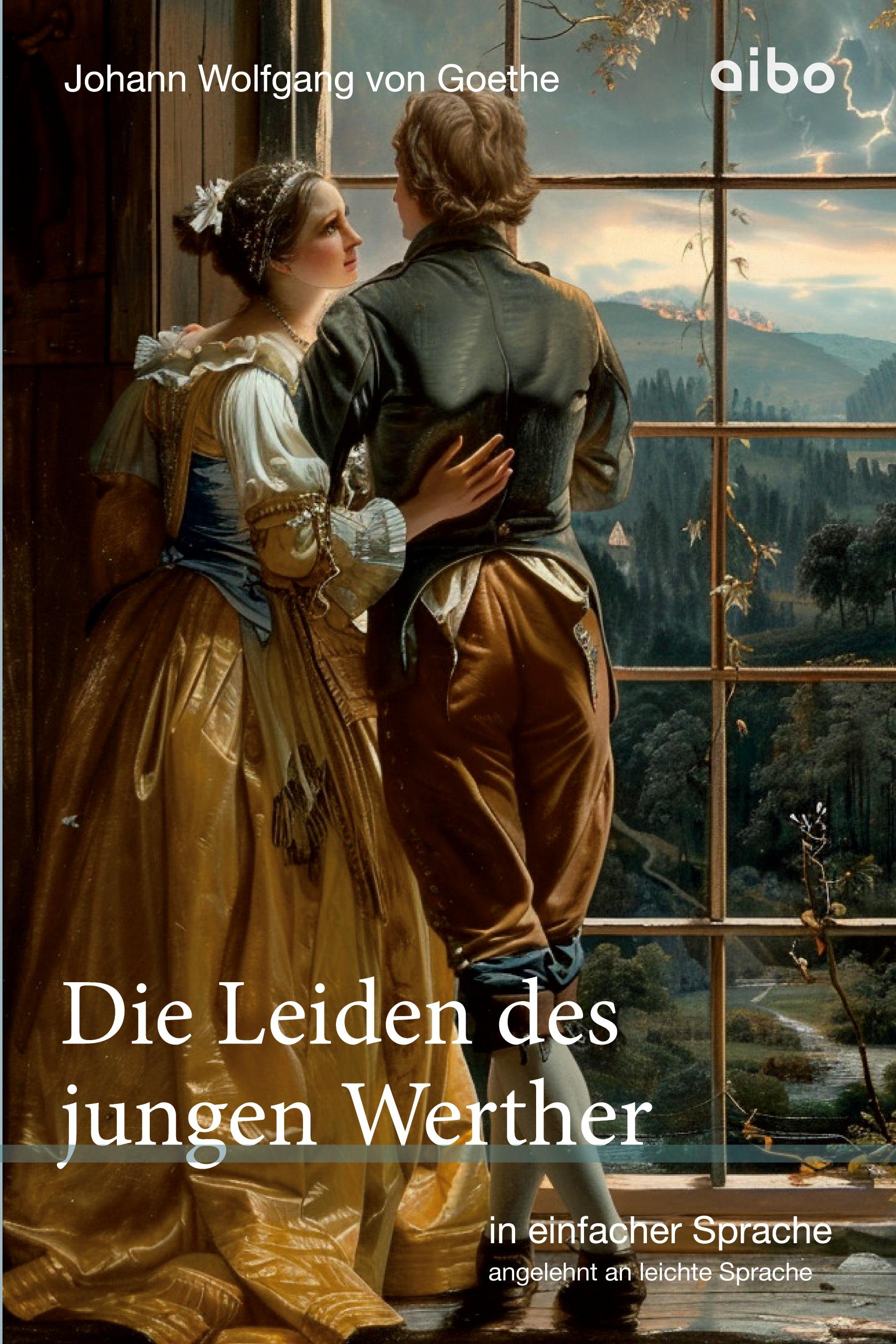 Vorderes Coverbild Die Leiden des jungen Werther - in einfacher Sprache