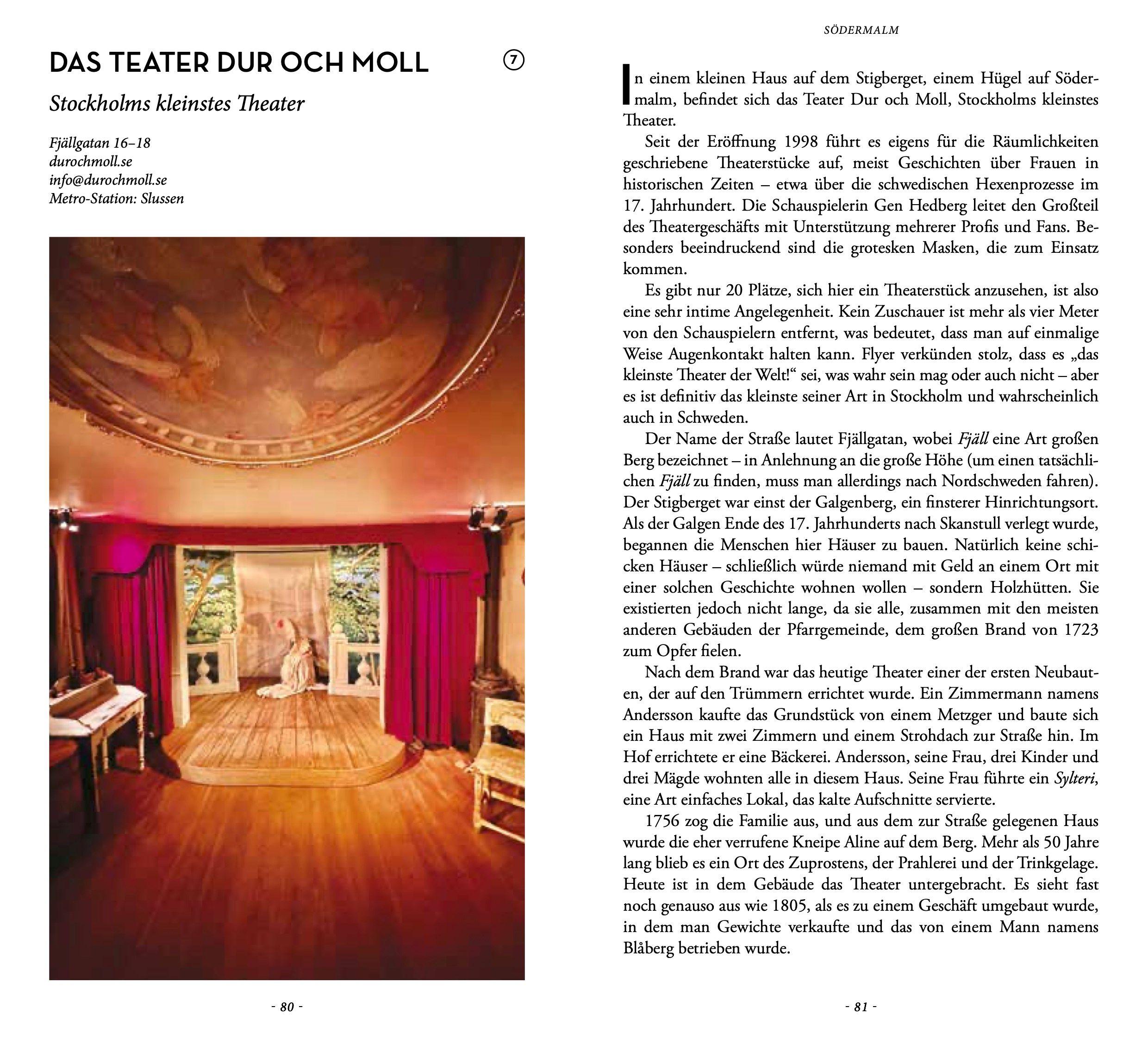 Beispielinhalt (Bild) Verborgenes Stockholm