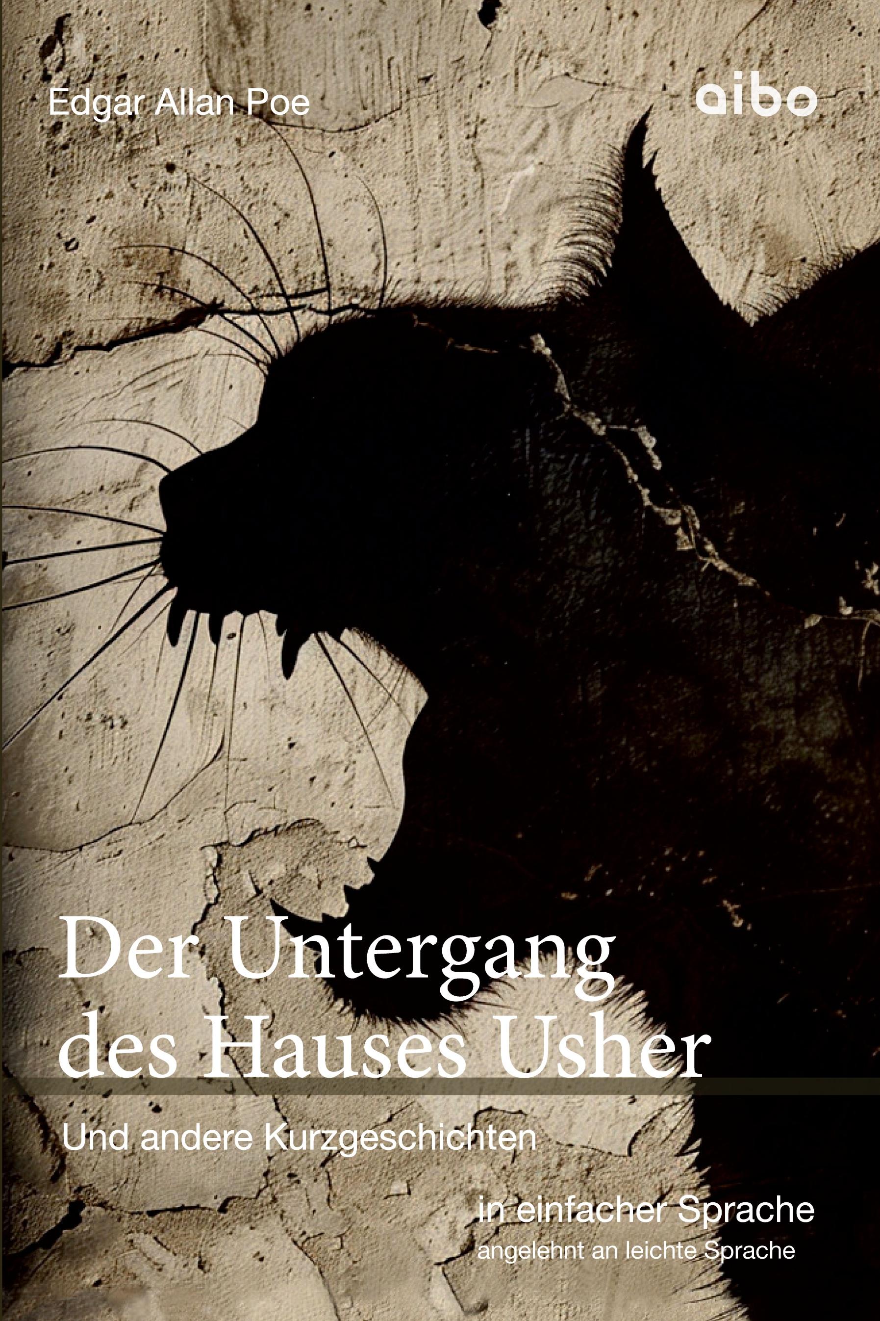 Vorderes Coverbild Der Untergang des Hauses Usher und weitere Kurzgeschichten in einfacher Sprache