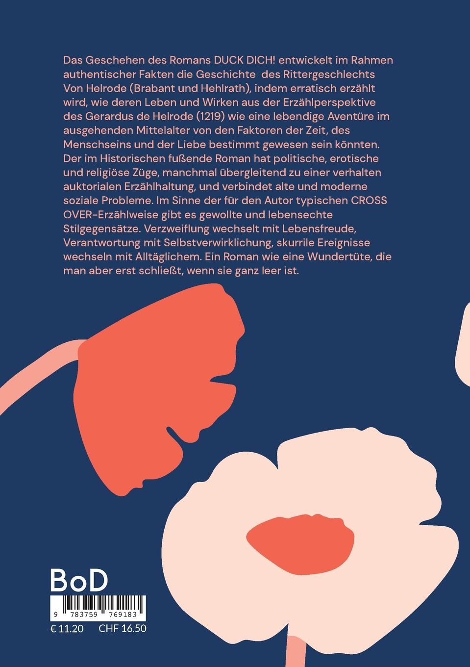 Rückseitencover Duck dich!