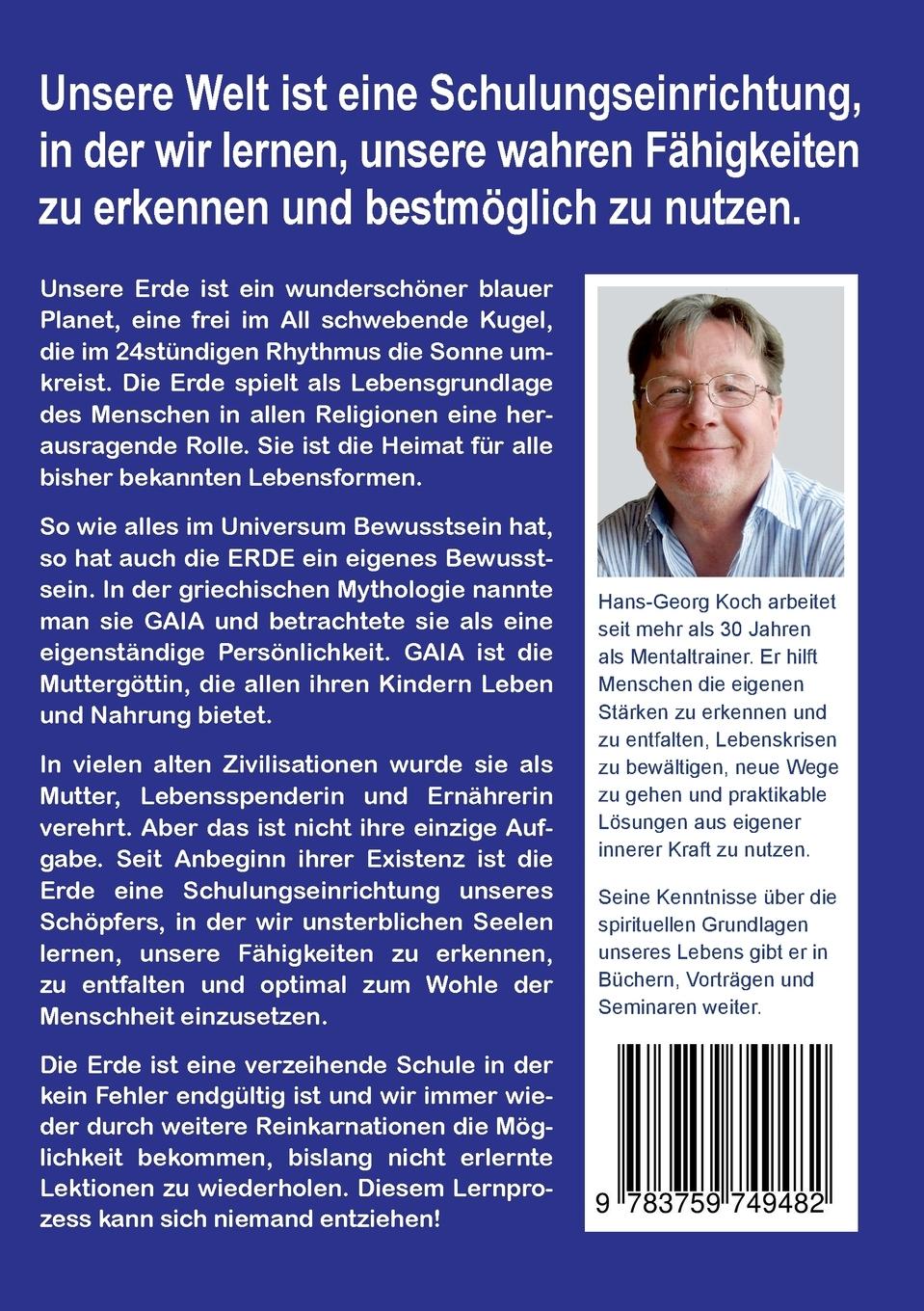 Rückseitencover Schulungsplanet Erde