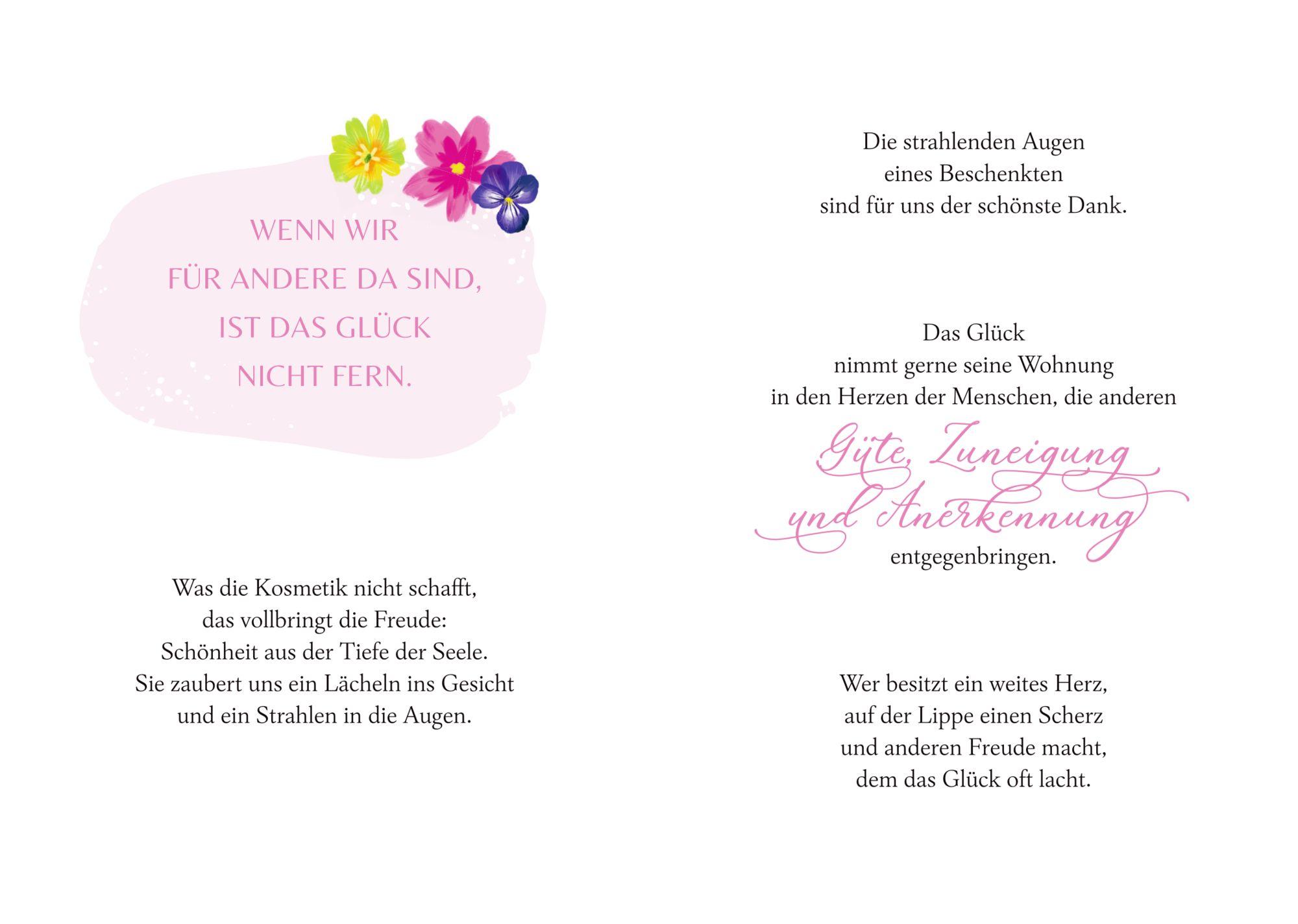 Beispielinhalt (Bild) Kompass für ein glückliches Leben