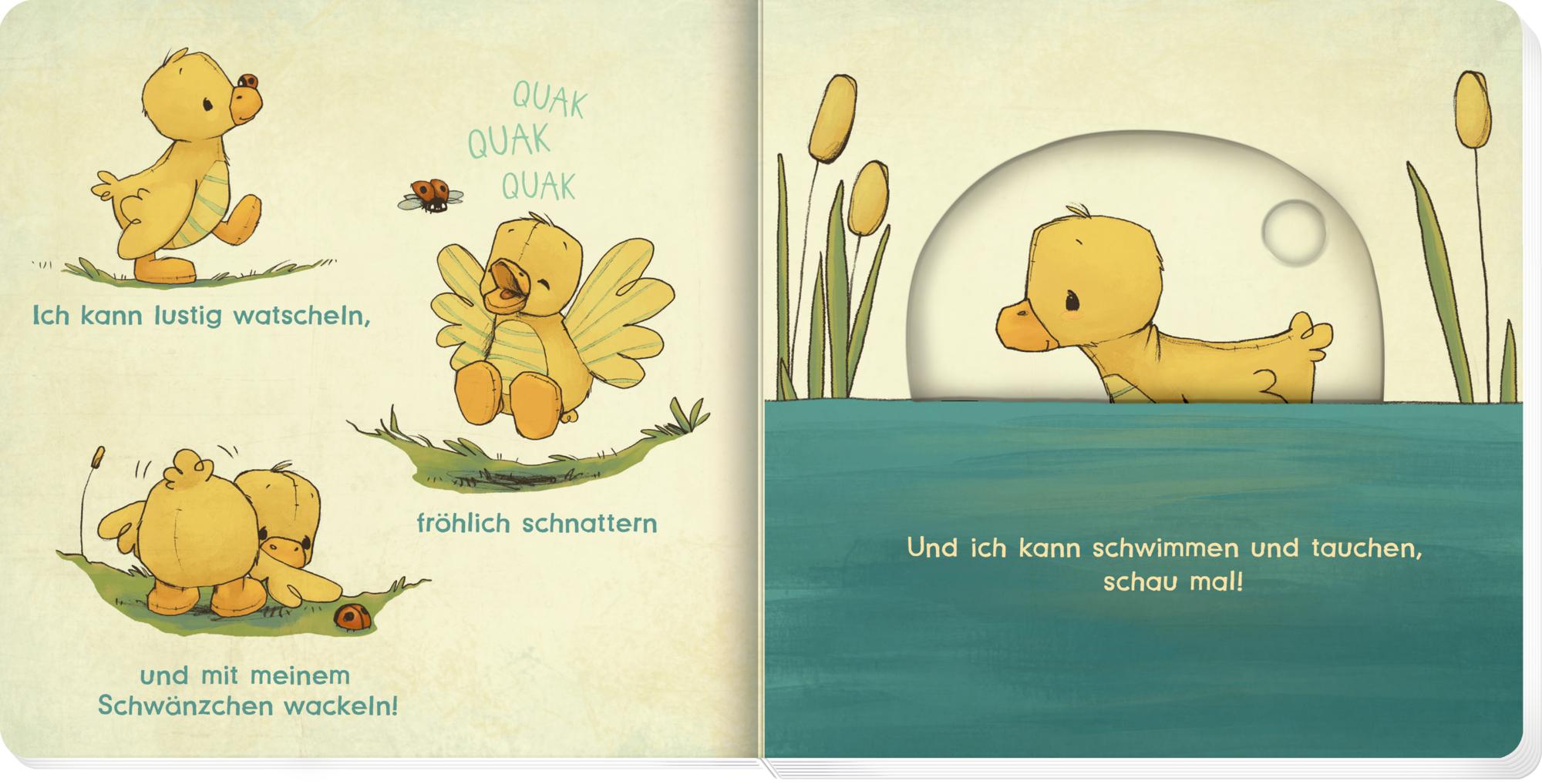 Beispielinhalt (Bild) Kleines Küken, erzähl mir von dir