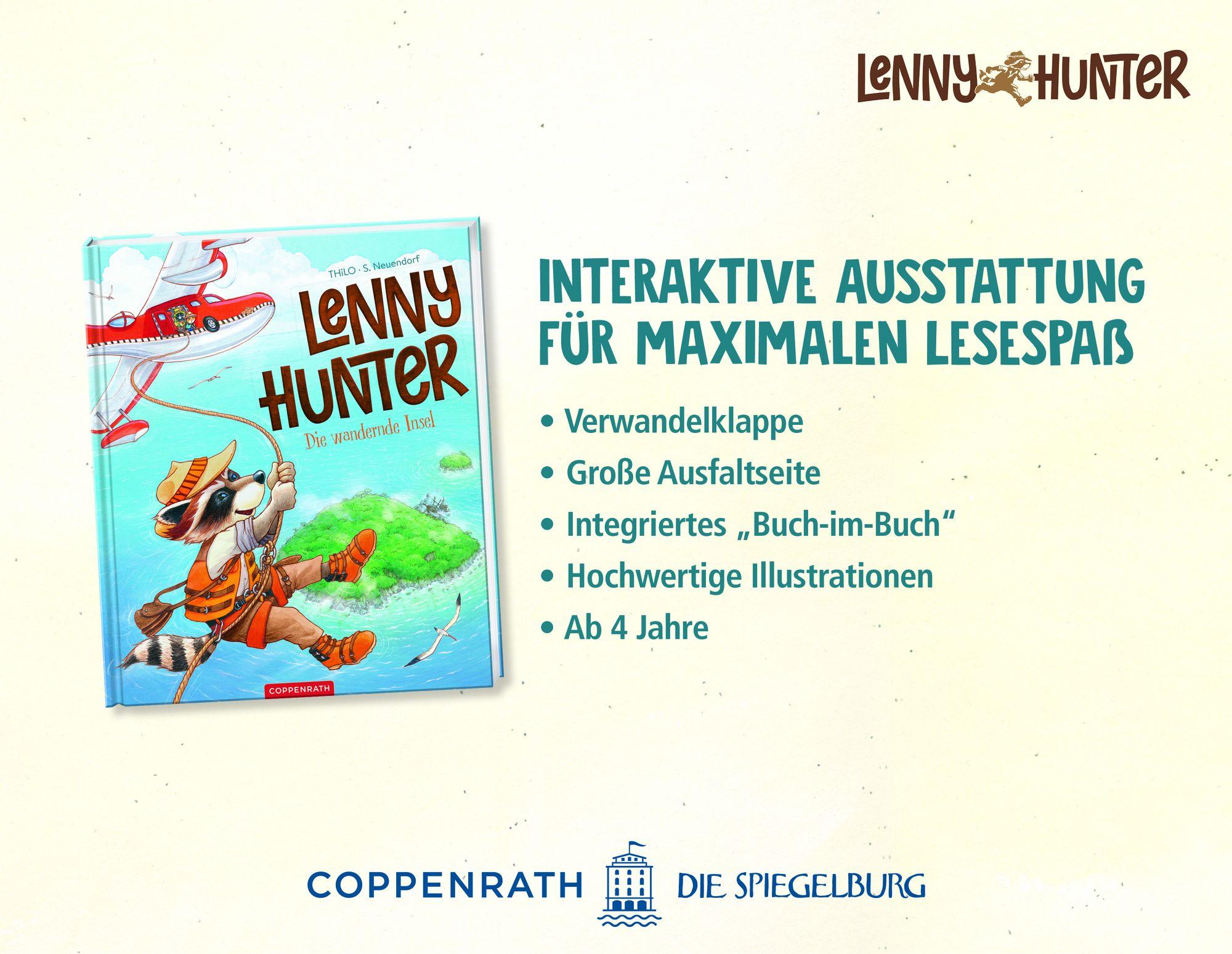 Beispielinhalt (Bild) Lenny Hunter - Die wandernde Insel (Bd. 3)