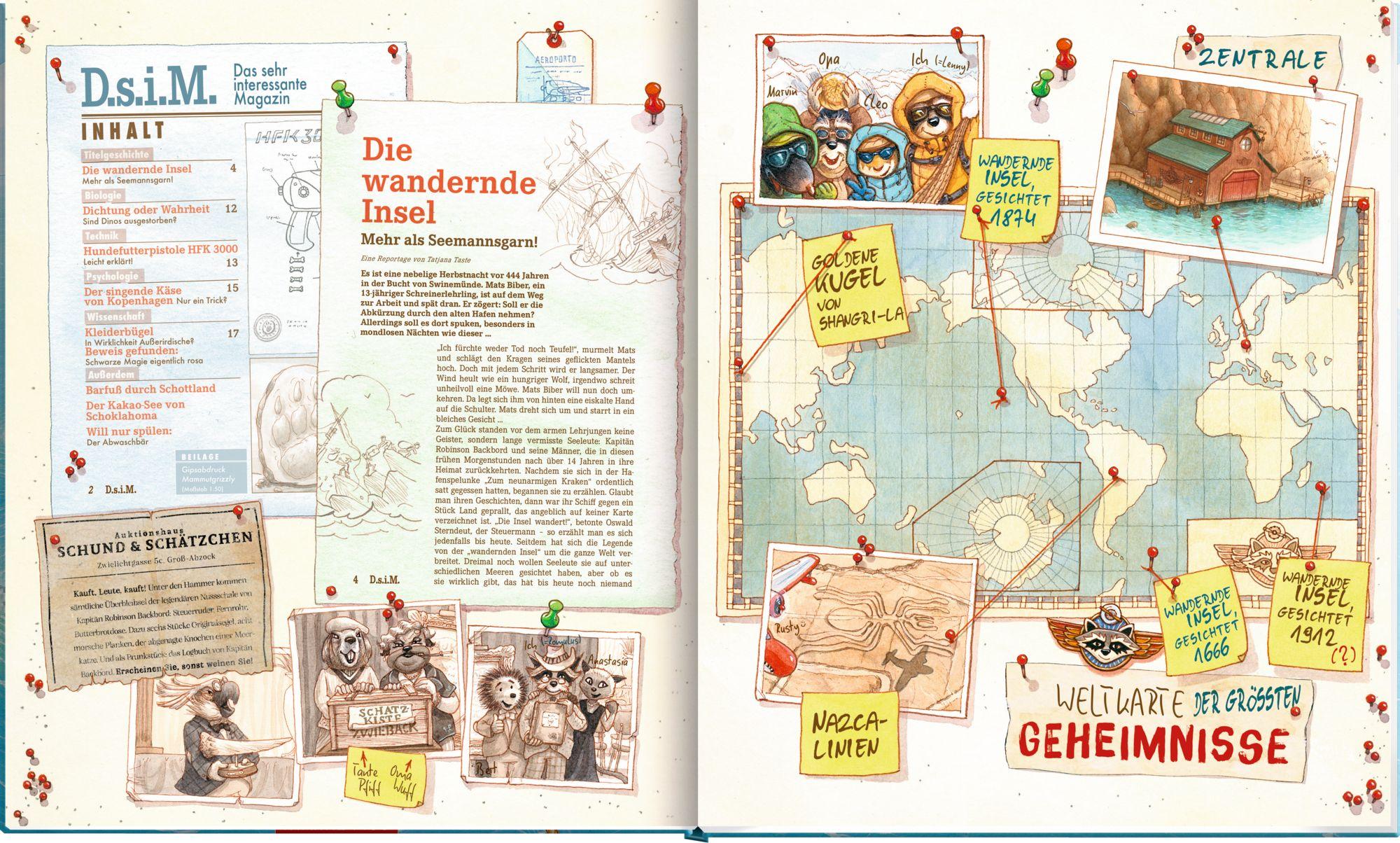 Beispielinhalt (Bild) Lenny Hunter - Die wandernde Insel (Bd. 3)