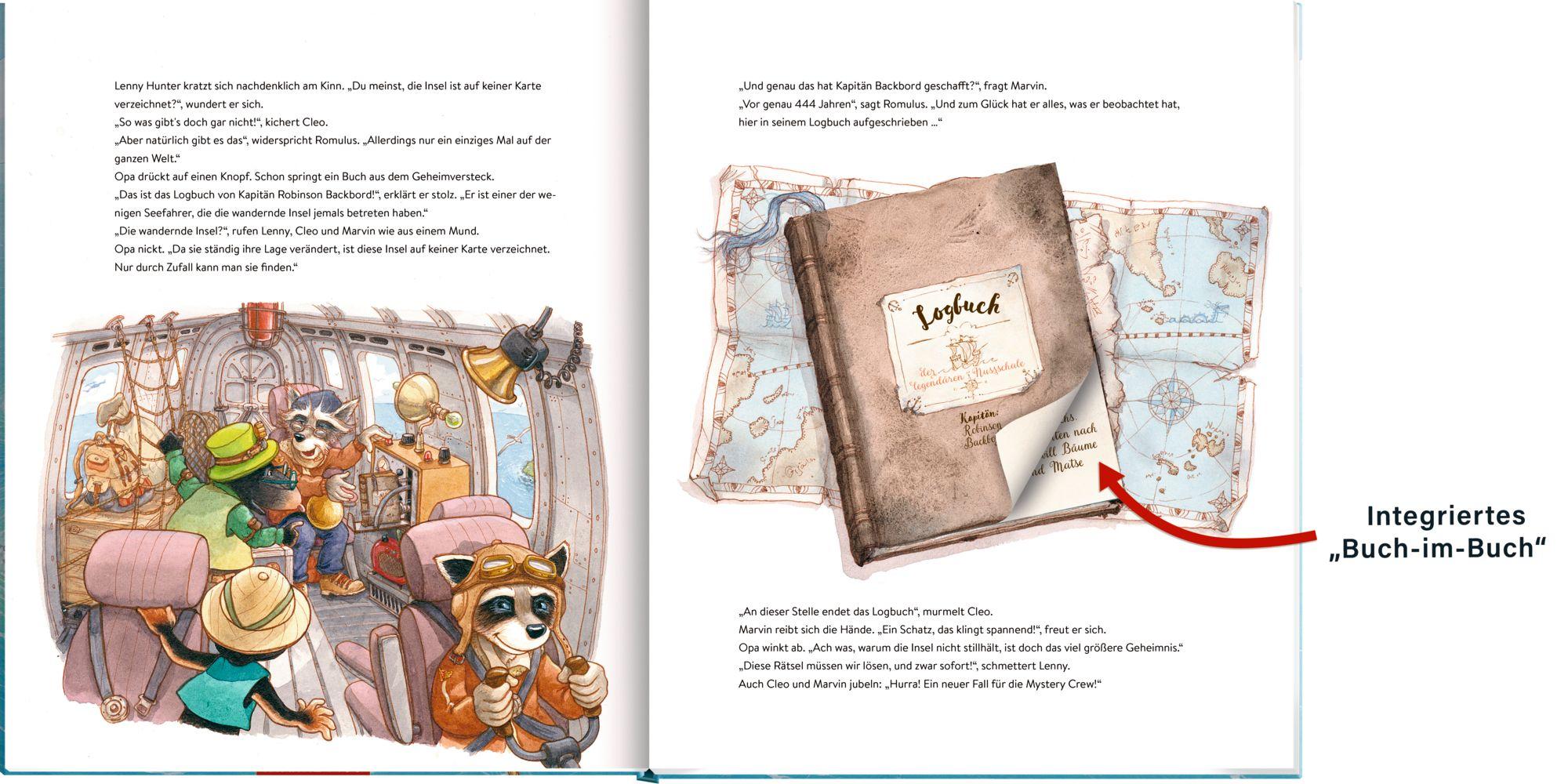 Beispielinhalt (Bild) Lenny Hunter - Die wandernde Insel (Bd. 3)