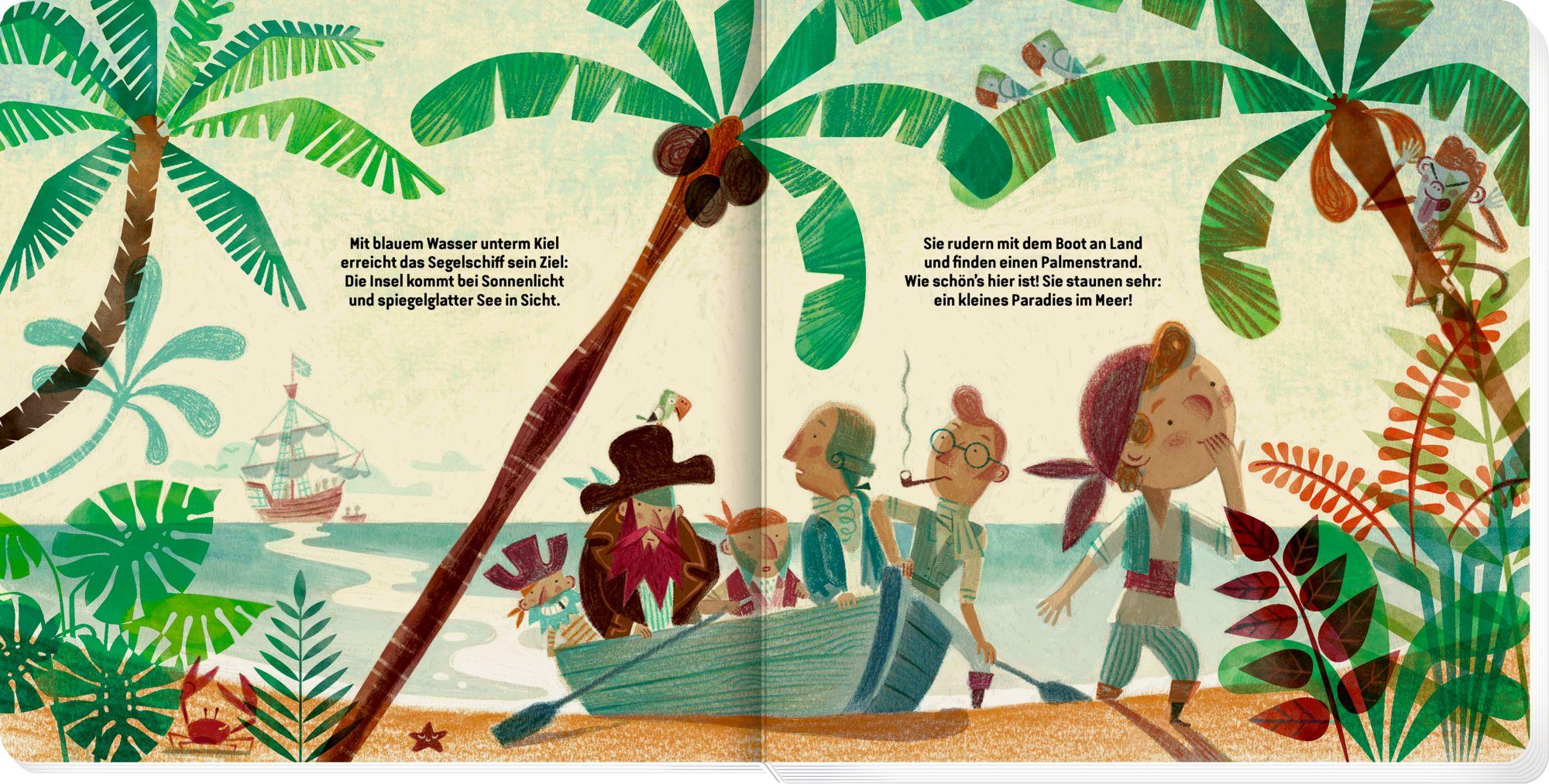 Beispielinhalt (Bild) Die Schatzinsel